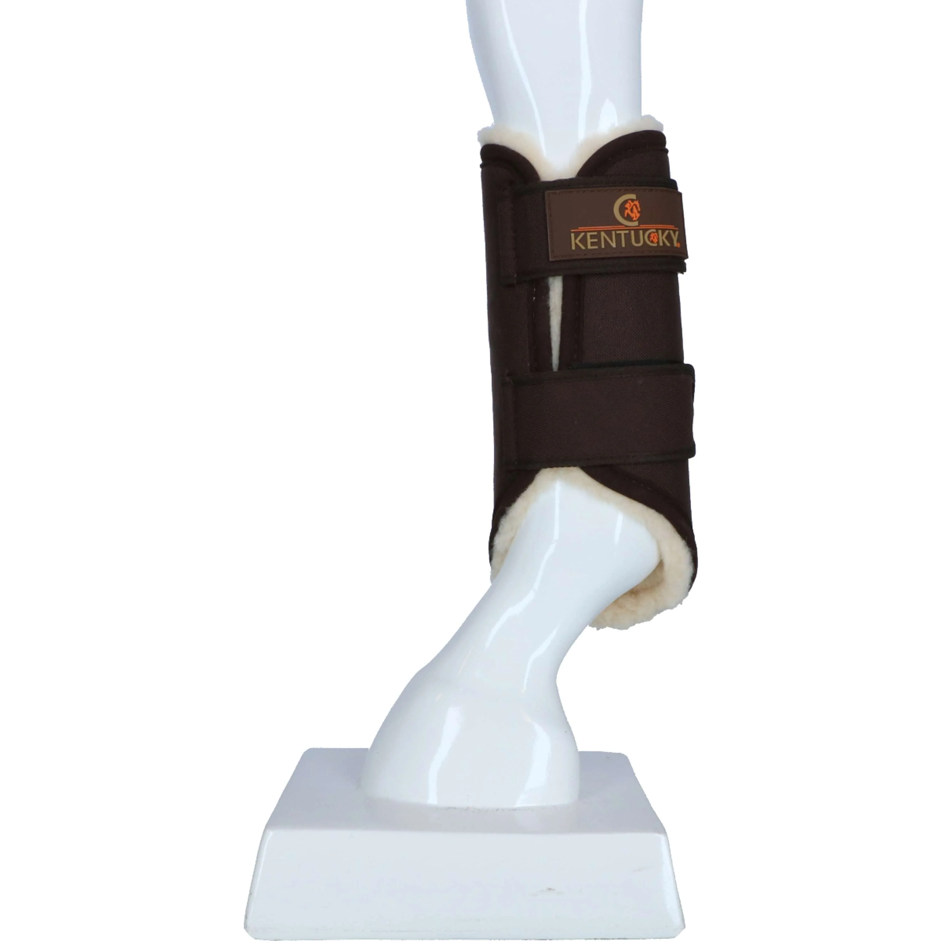 Kentucky Turnout Boots Solimbra Jambes Avant Marron - Image 5