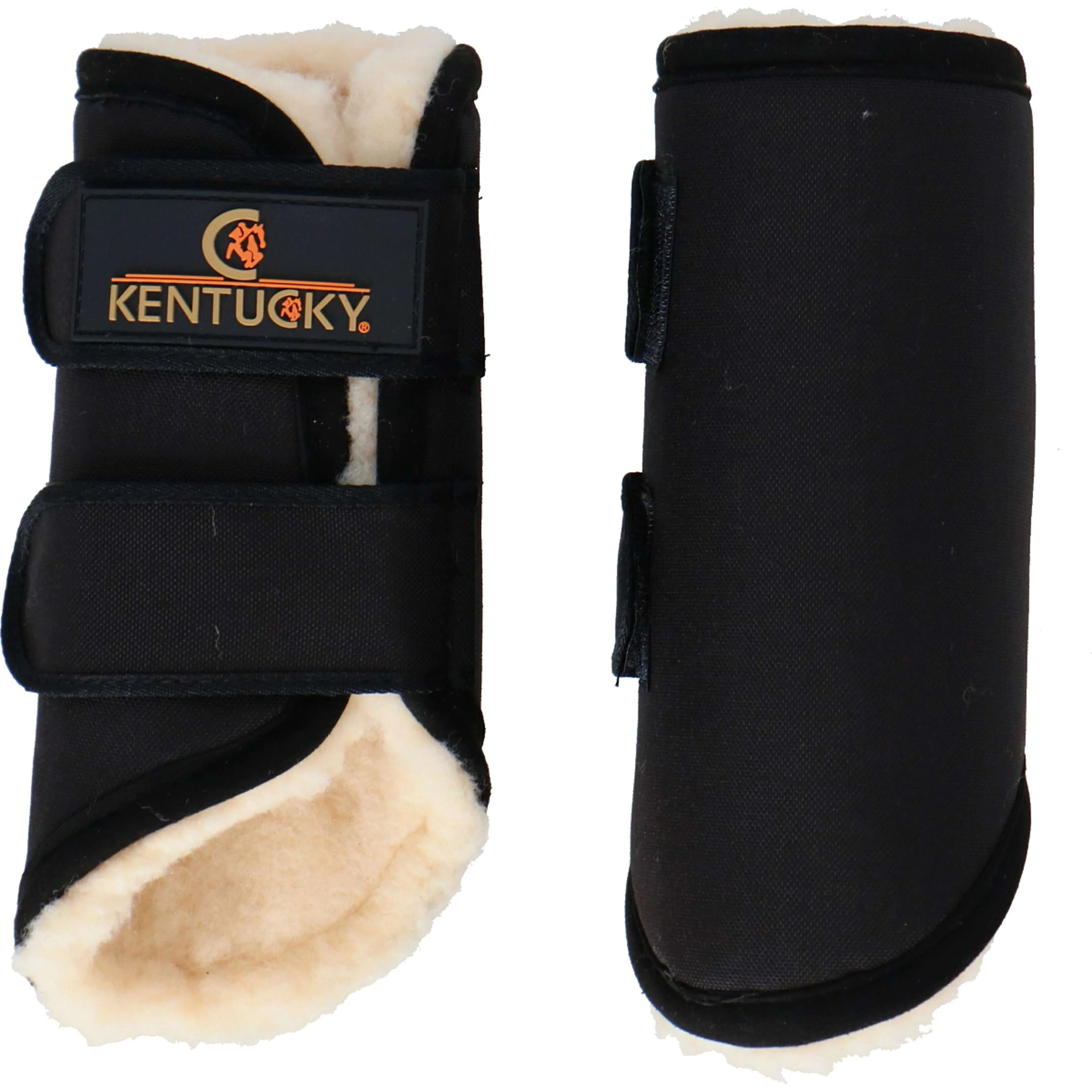 Kentucky Turnout Boots Solimbra Jambes Avant Noir - Image 2