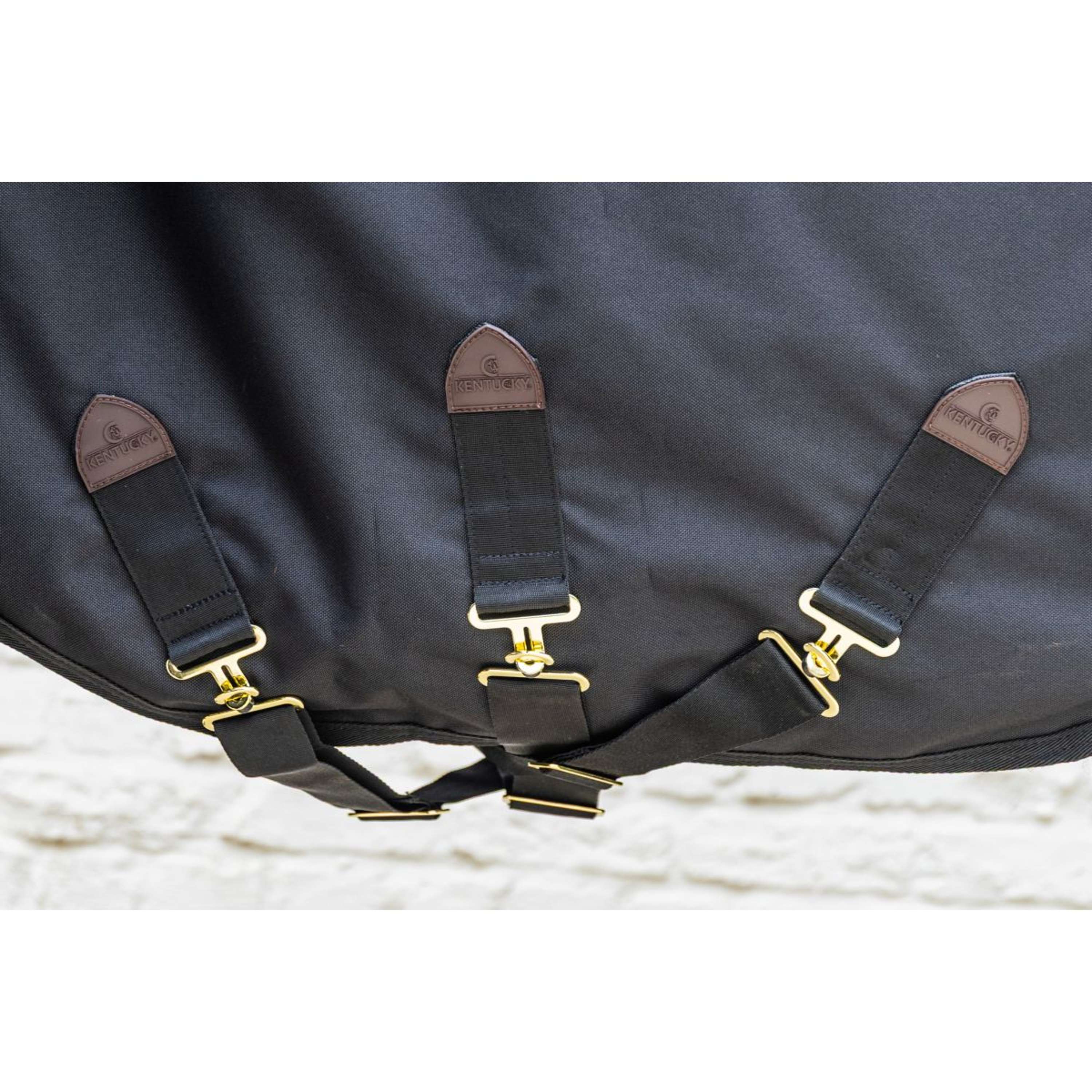 Kentucky Turnout Rug All Weather Comfort Waterproof 100g Noir - Image 5
