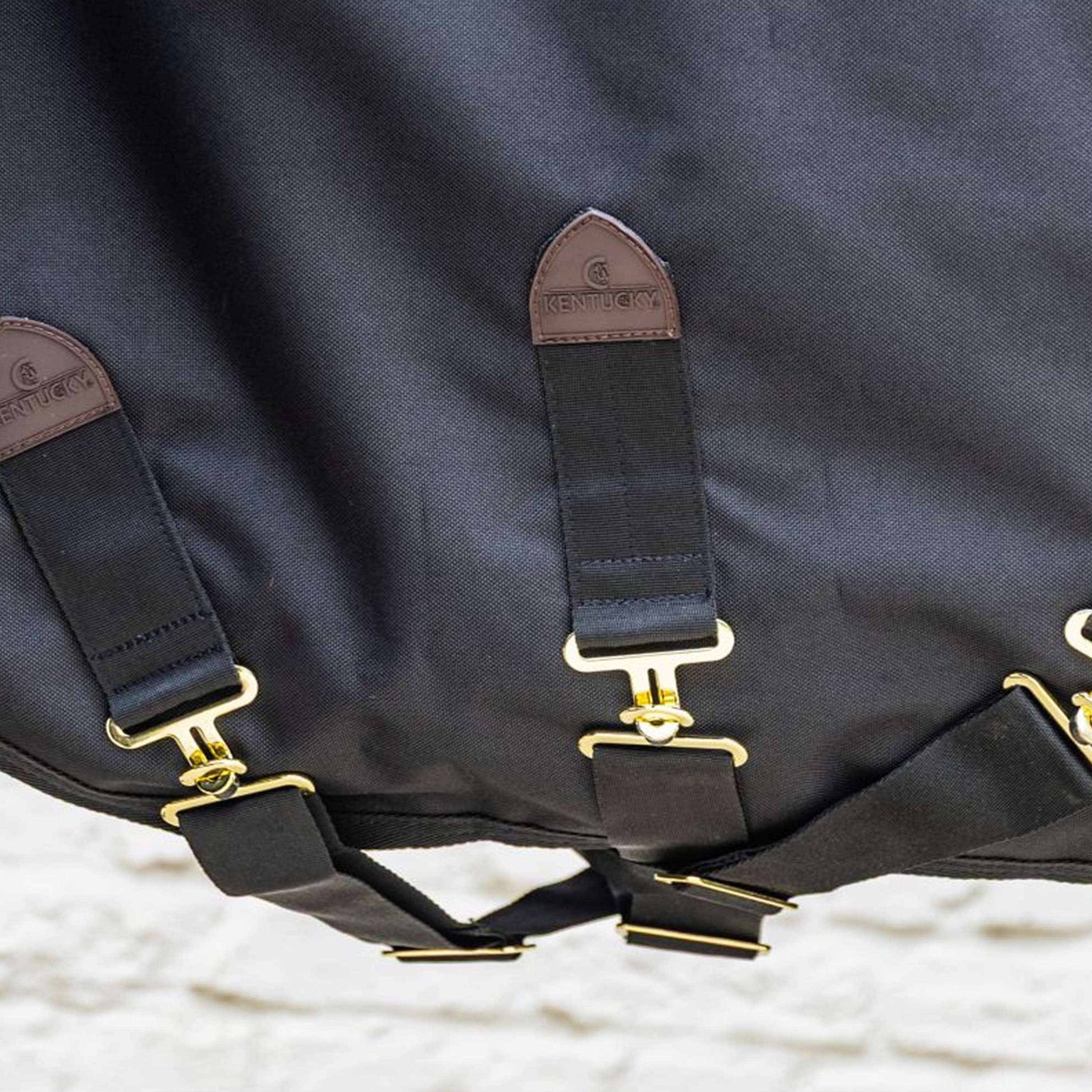 Kentucky Turnout Rug All Weather Comfort Waterproof 200g Noir - Image 6