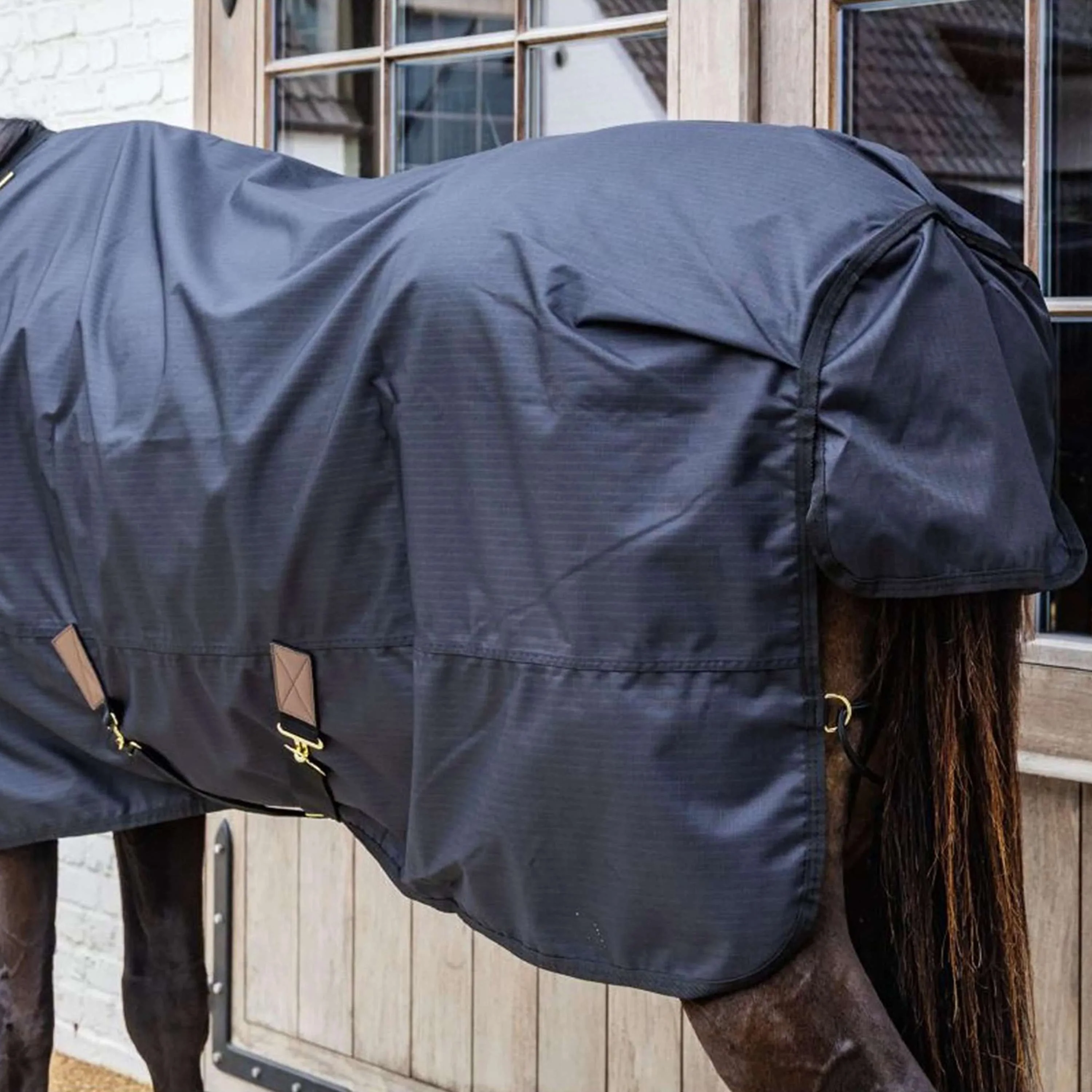 Kentucky Turnout Rug All Weather Waterproof Classic 0g Noir - Image 6