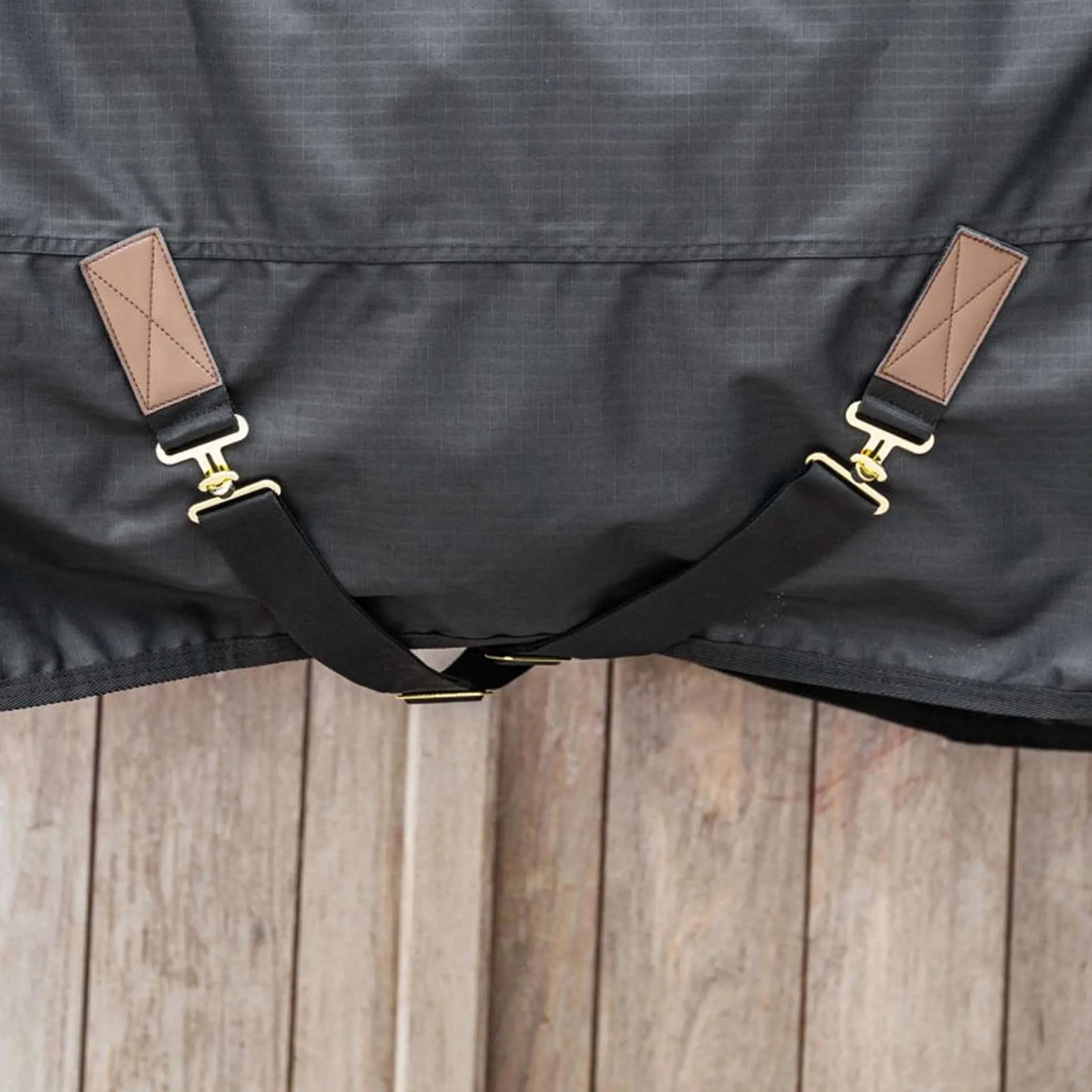 Kentucky Turnout Rug All Weather Waterproof Classic 300g Noir - Image 6