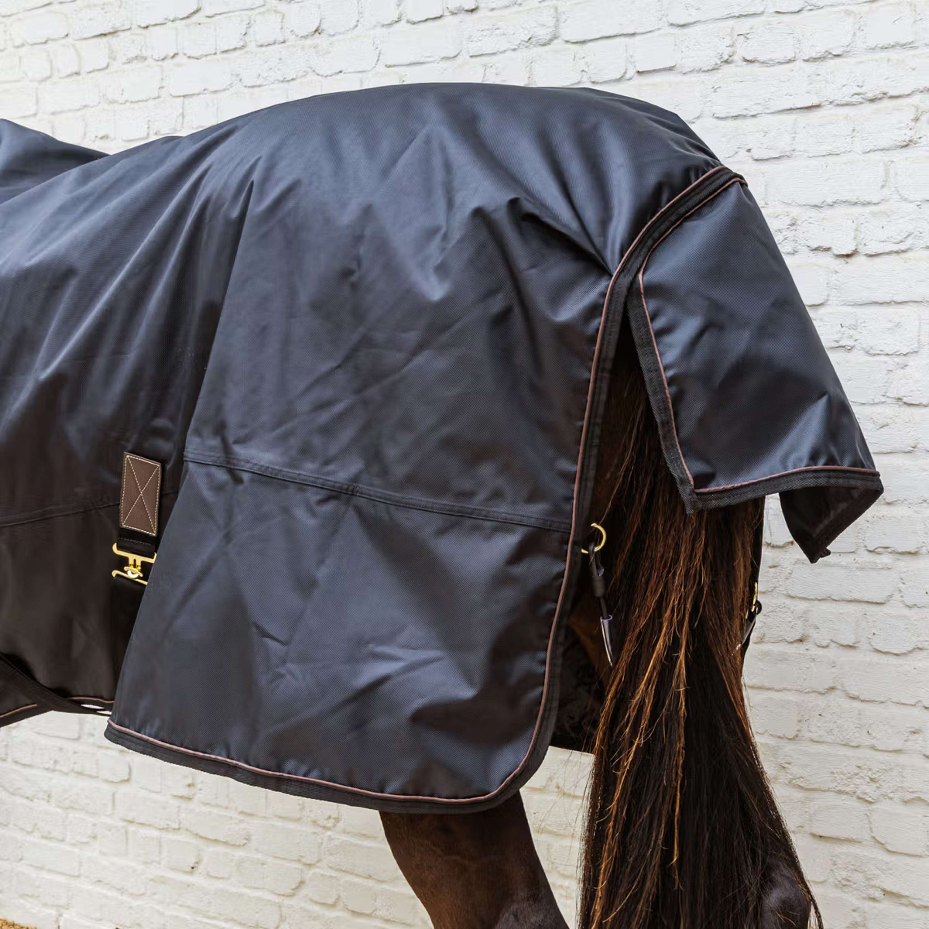 Kentucky Turnout Rug All Weather Waterproof Pro 0g Noir - Image 4
