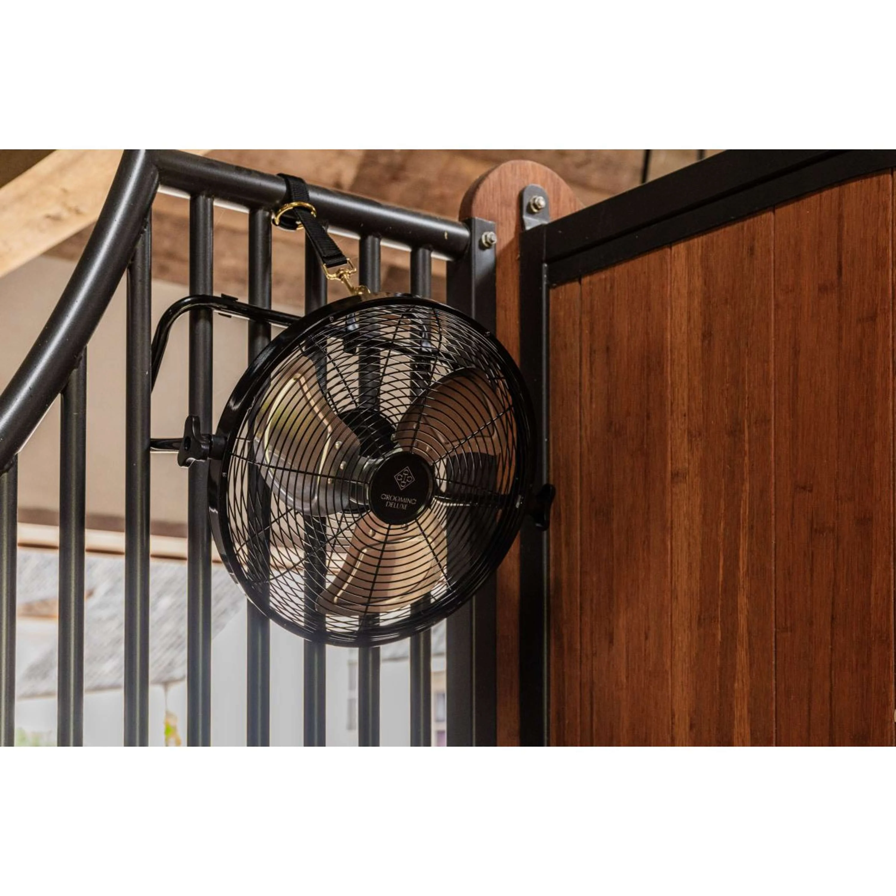 Kentucky Ventilateur sans fil avec Batterie et Chargeur Noir - Image 8