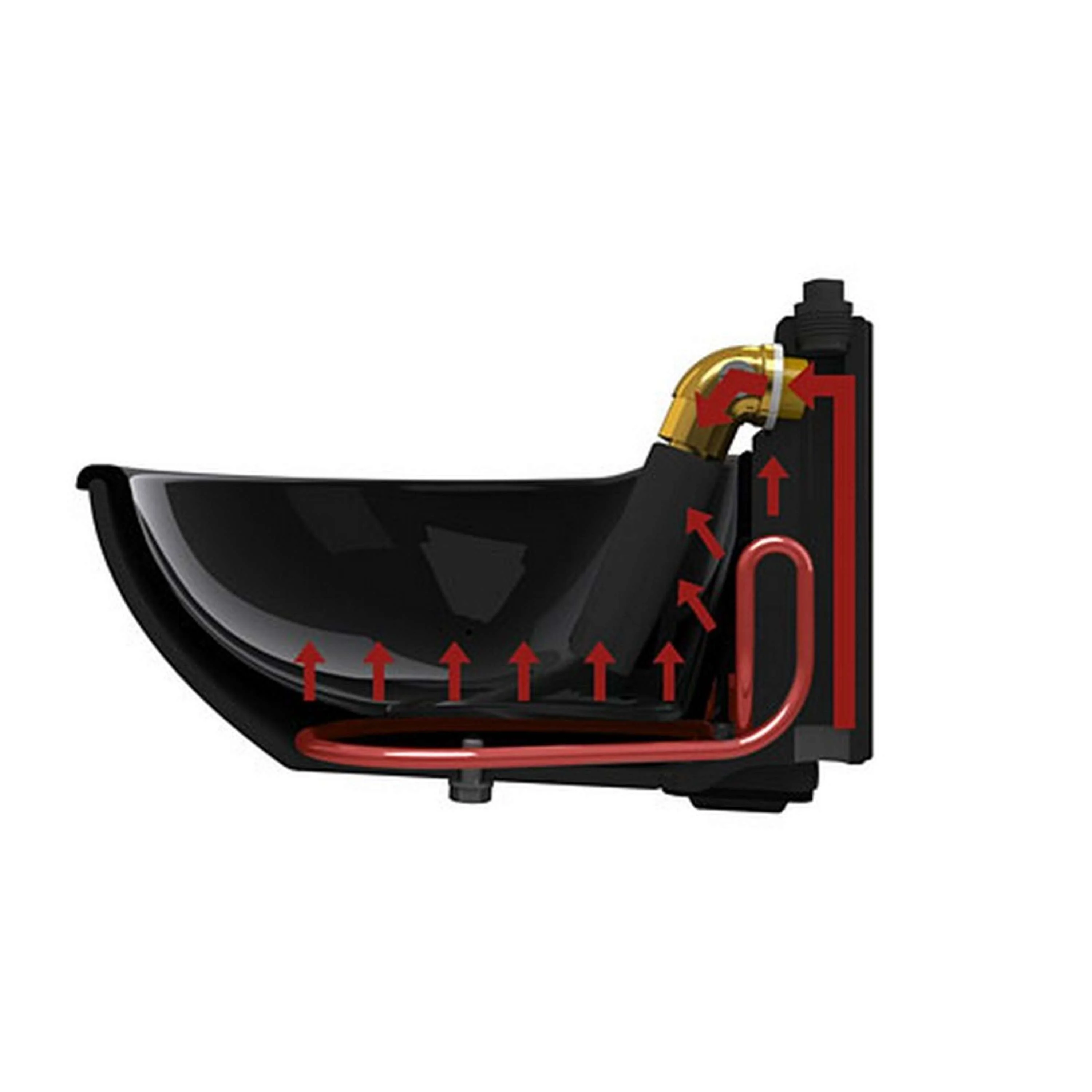 Kerbl Abreuvoir Chauffable Émaillé H10, 24V, 80Watt - Image 5