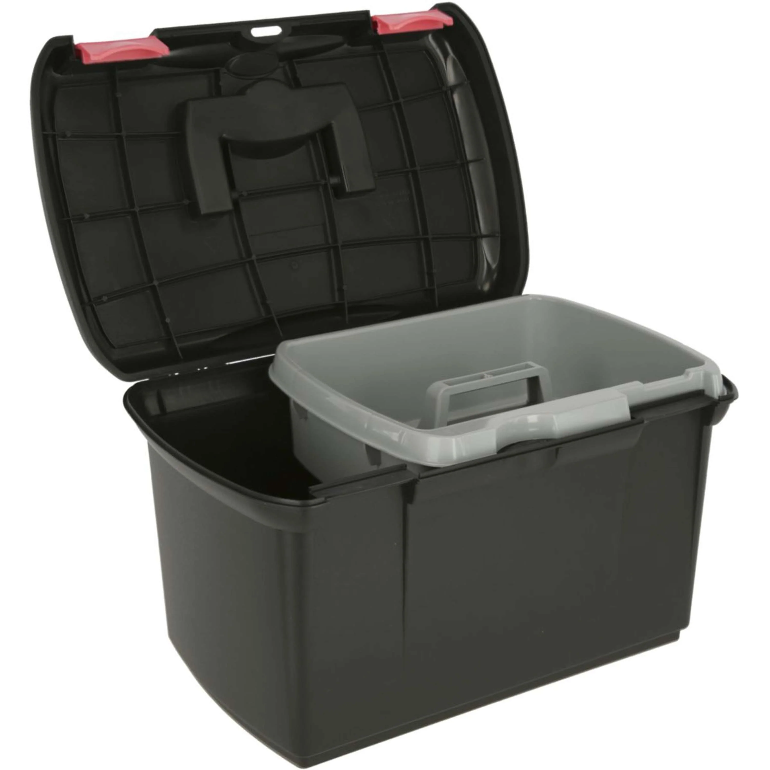 Kerbl Caisse de Pansage Arezzo Insert amovible Noir/Fuchsia - Image 3