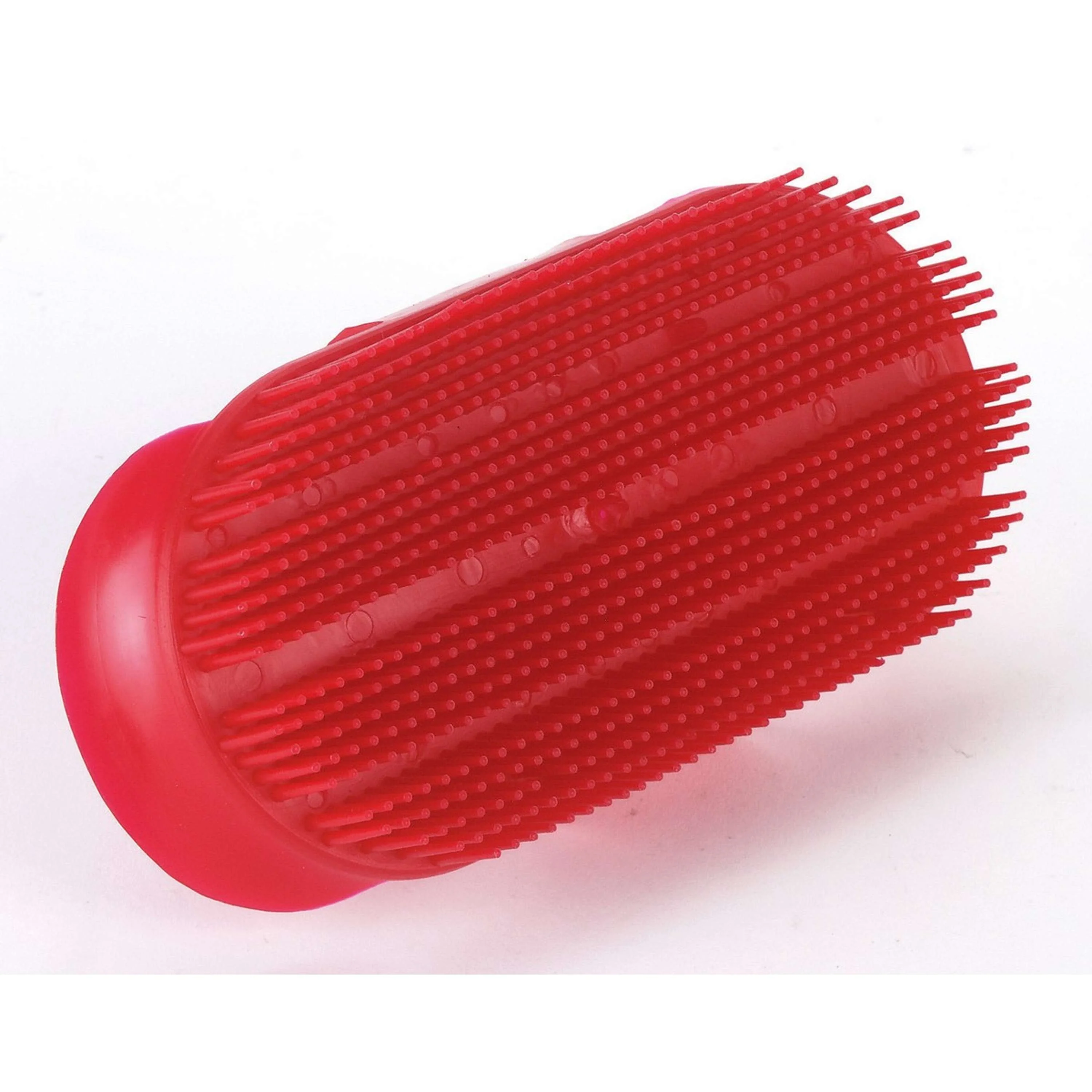 Kerbl Étrille plastique avec dragonne réglable Rouge - Image 3