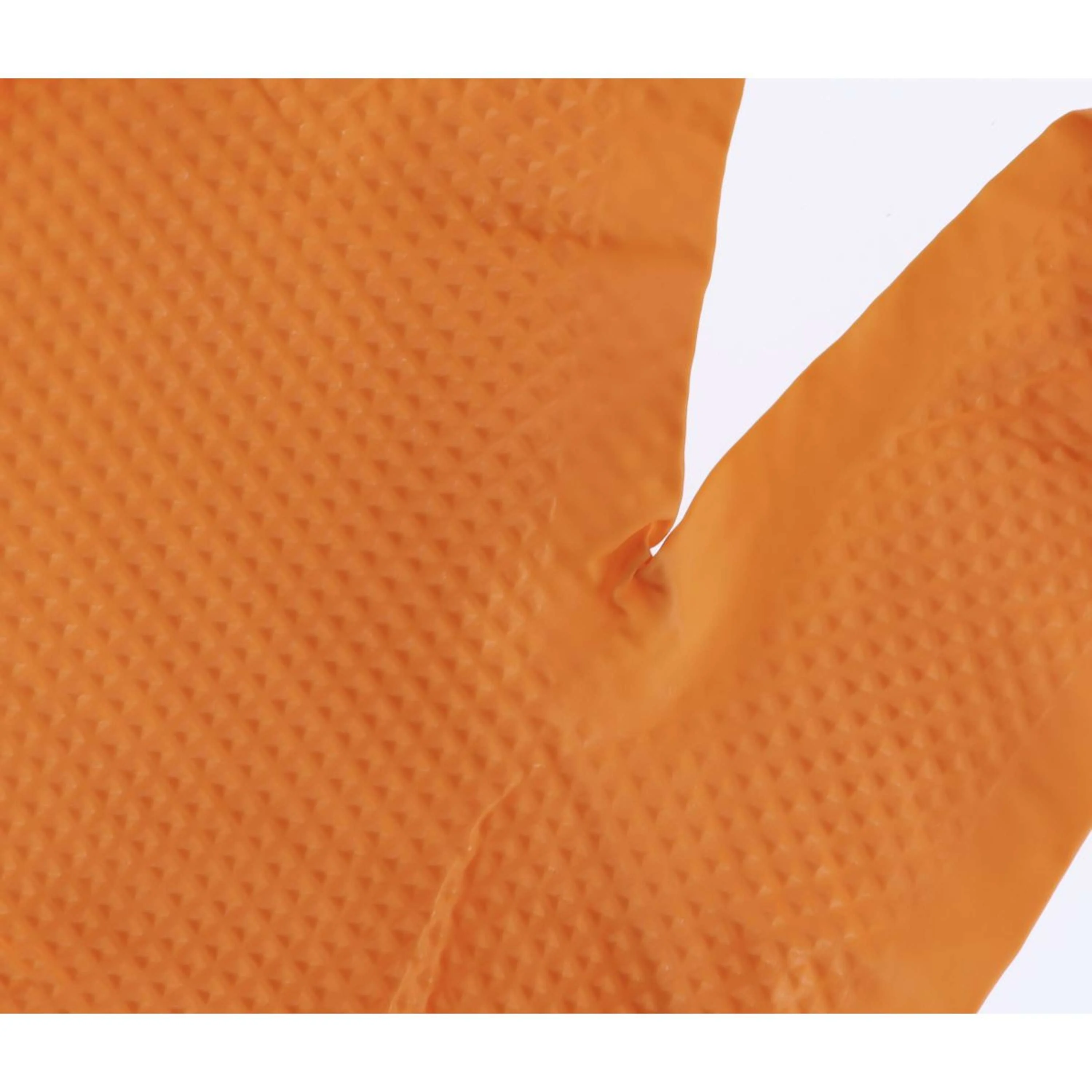 Kerbl Gant à Usage Unique Nitril X-Grip 50 Pièces Orange - Image 3