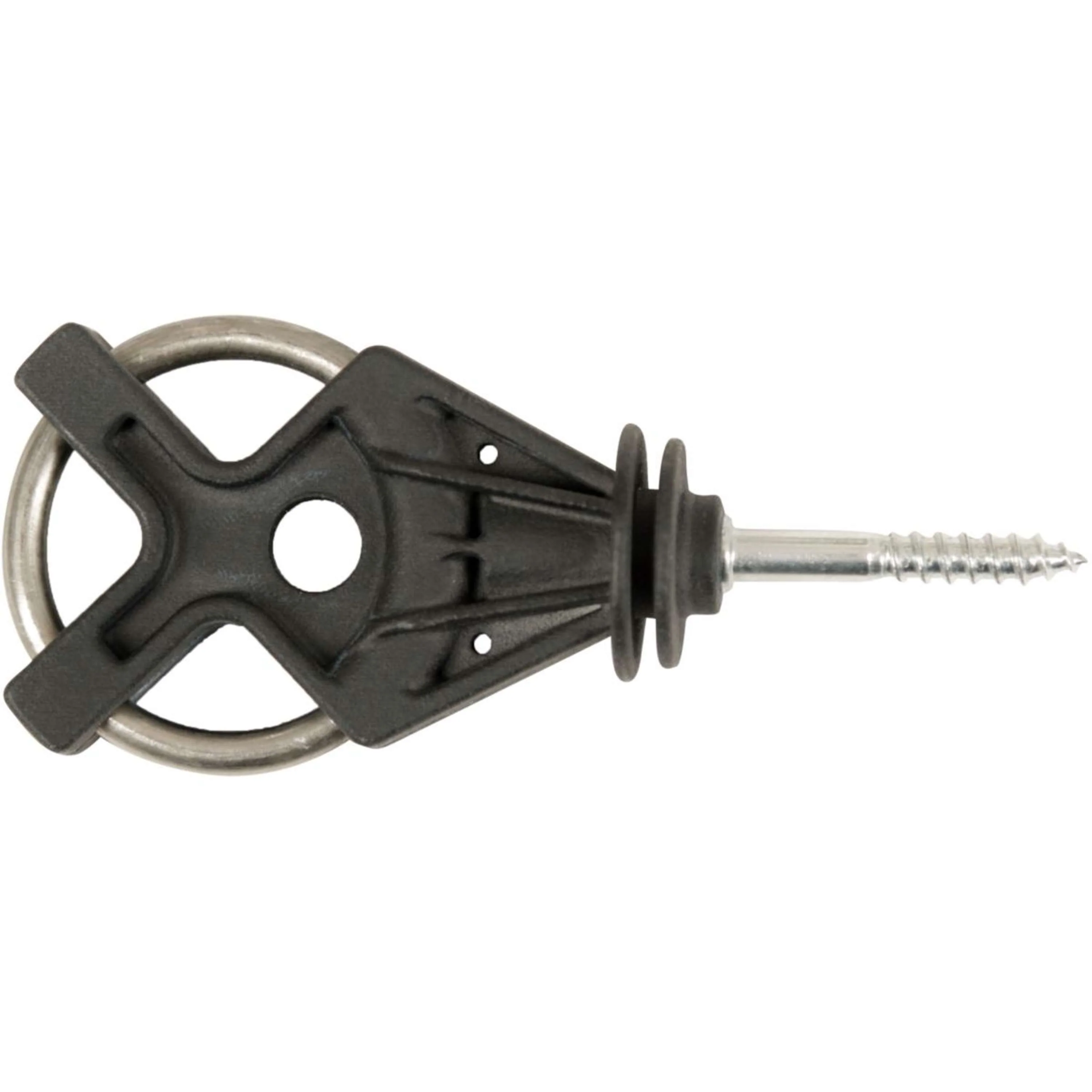 Kerbl Isolateur de Porte X³ Galvanisé 6 Pièces Noir - Image 5