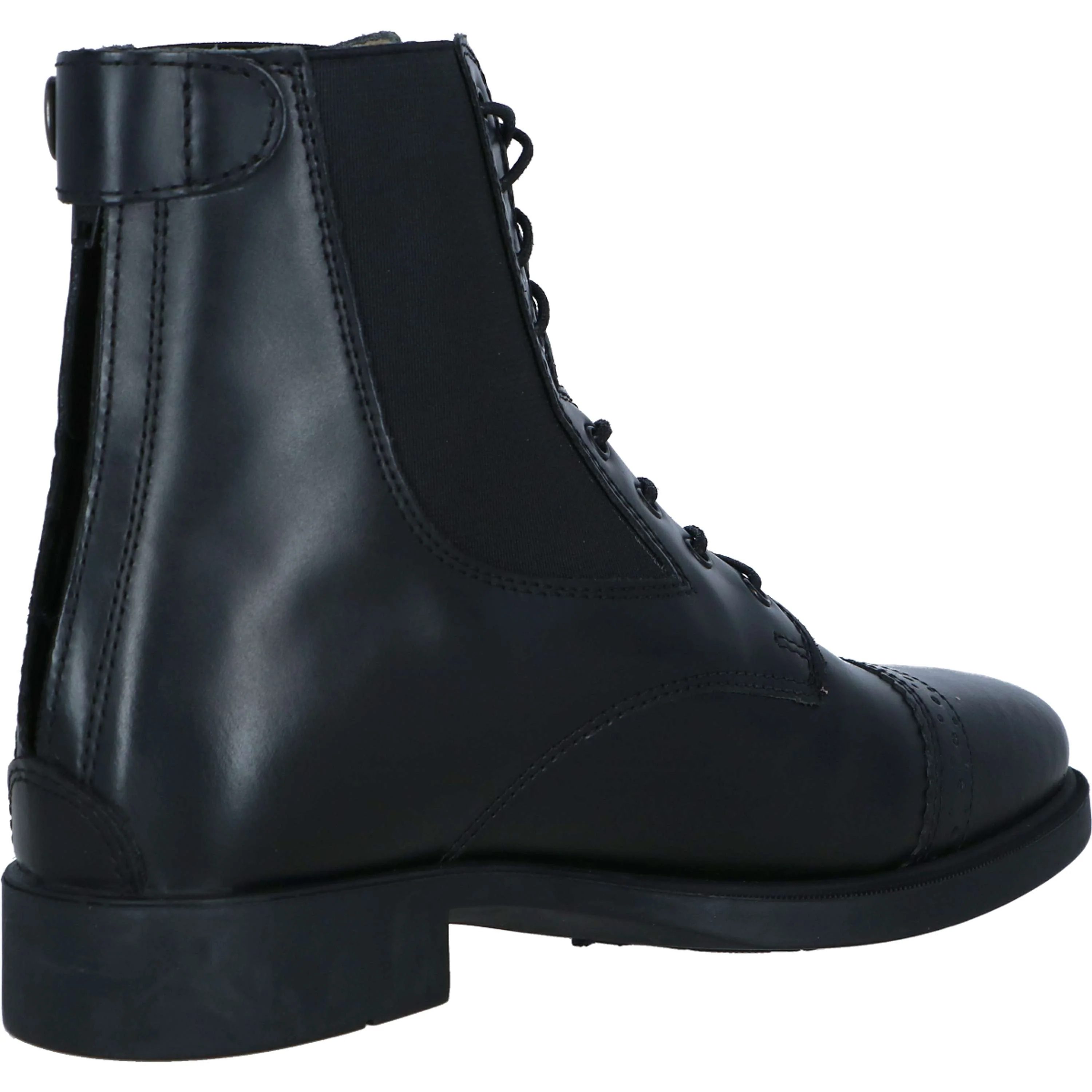 Kerbl Jodhpurs Monaco Lacets Lisse Cuir Noir - Image 5