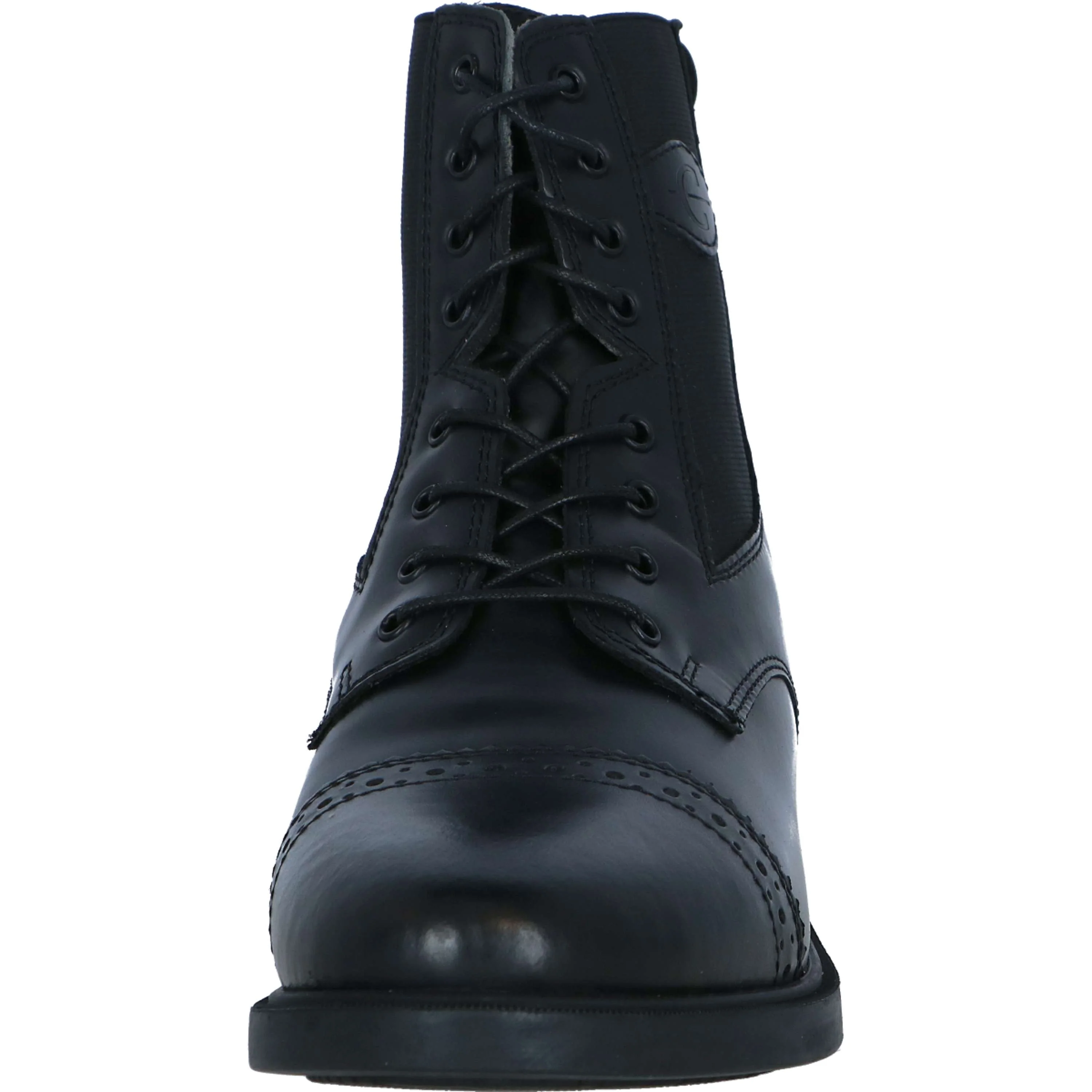 Kerbl Jodhpurs Monaco Lacets Lisse Cuir Noir - Image 8
