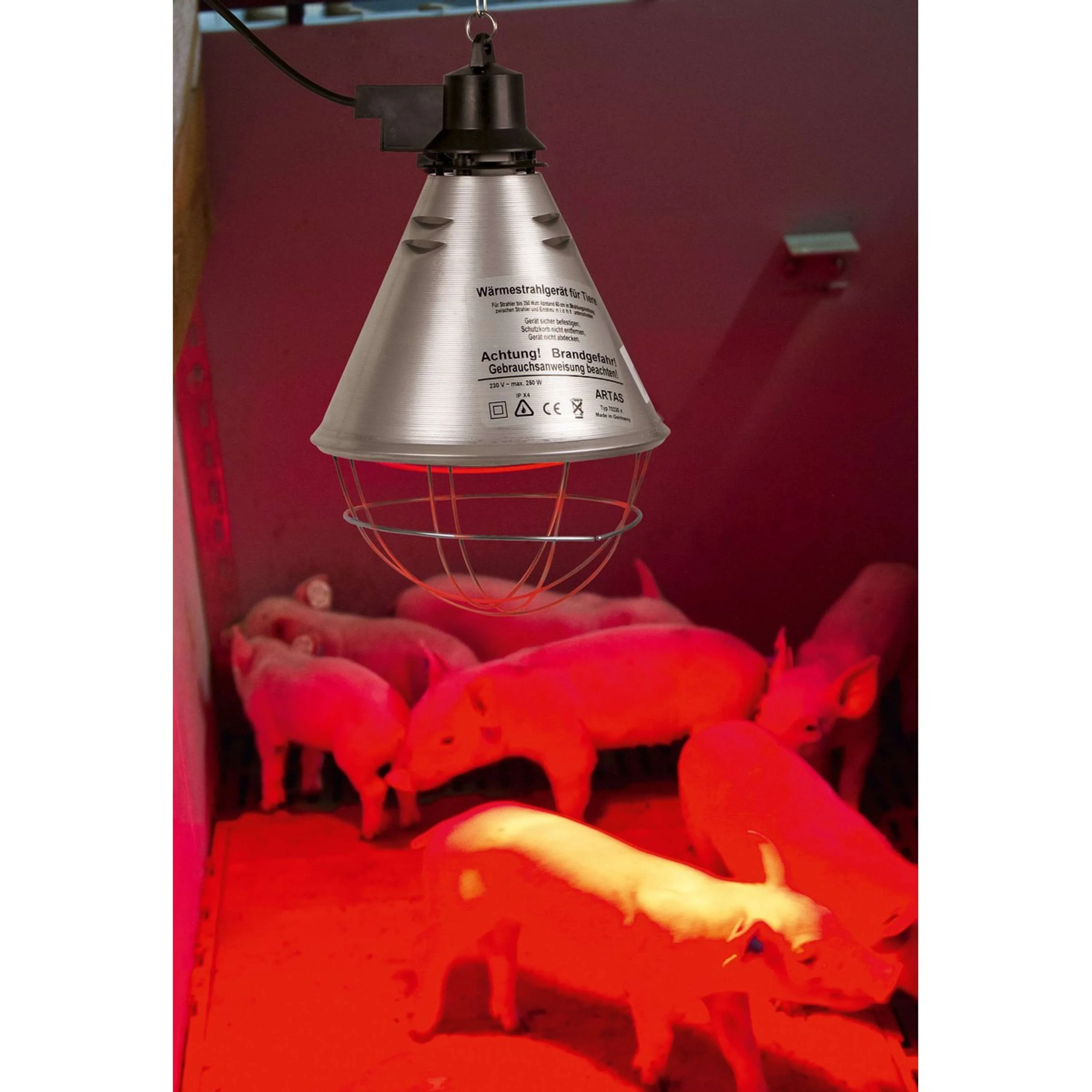 Kerbl Lampe Chauffante avec Lumière Infrarouge avec 5m Câble - Image 2