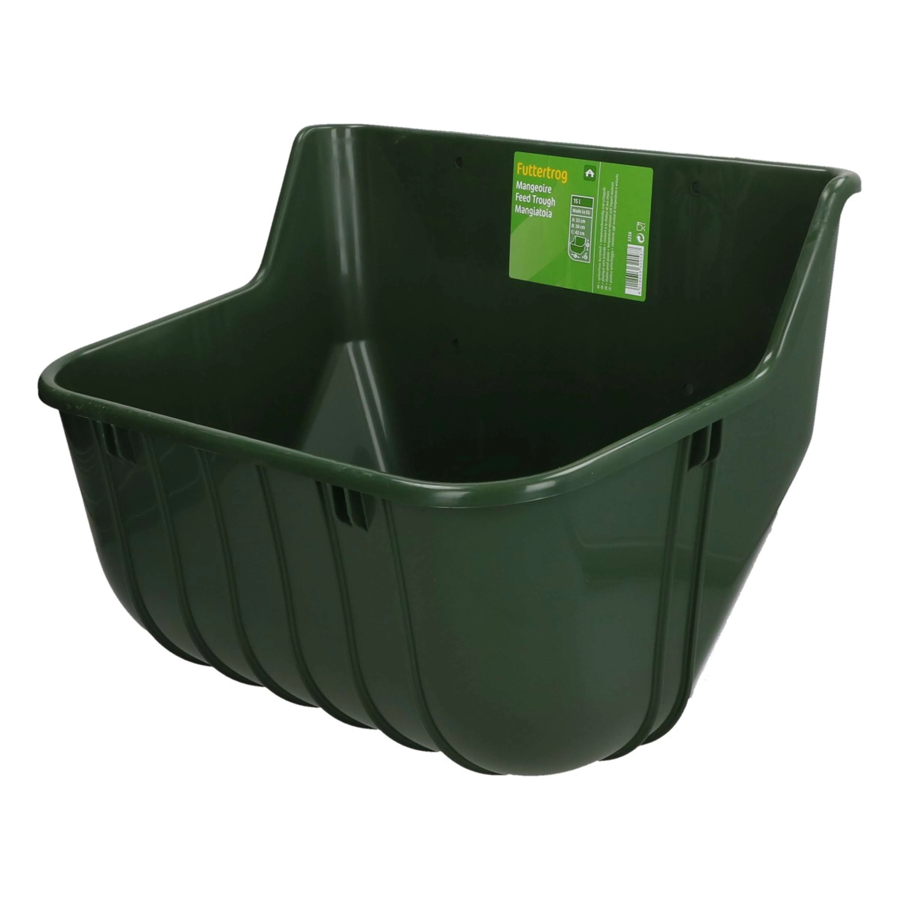 Kerbl Mangeoire Euro Droite Vert - Image 2
