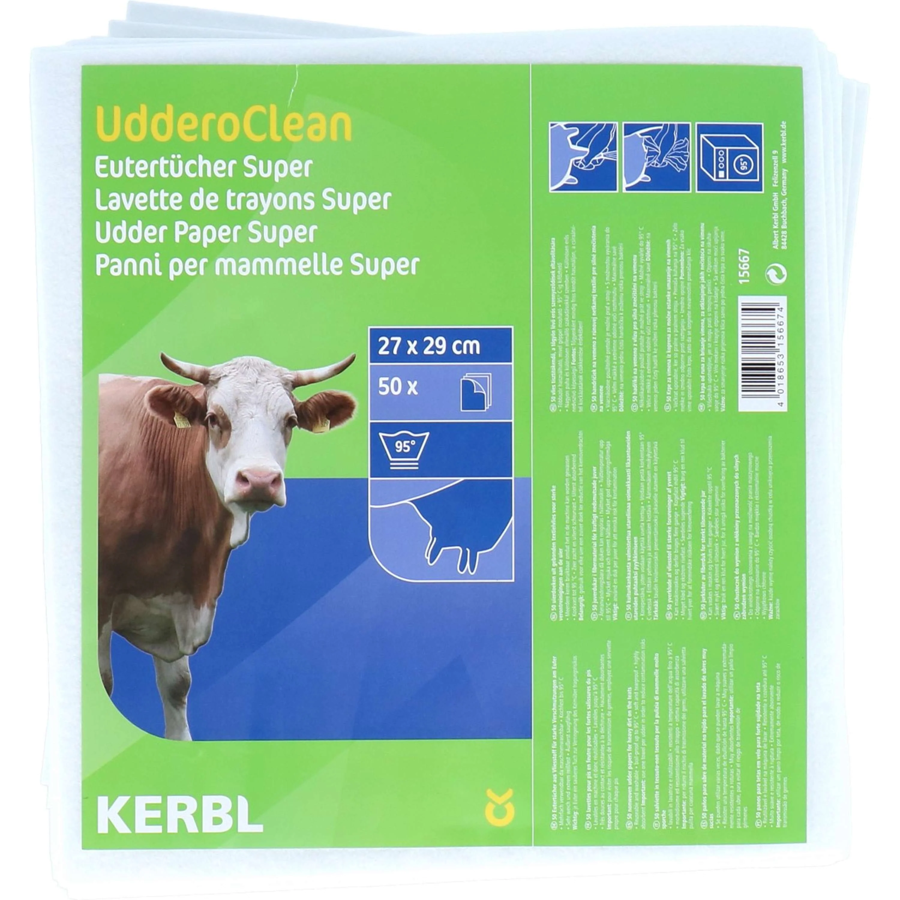 Kerbl Papier pour Mamelles Super Réutilisable - Image 2