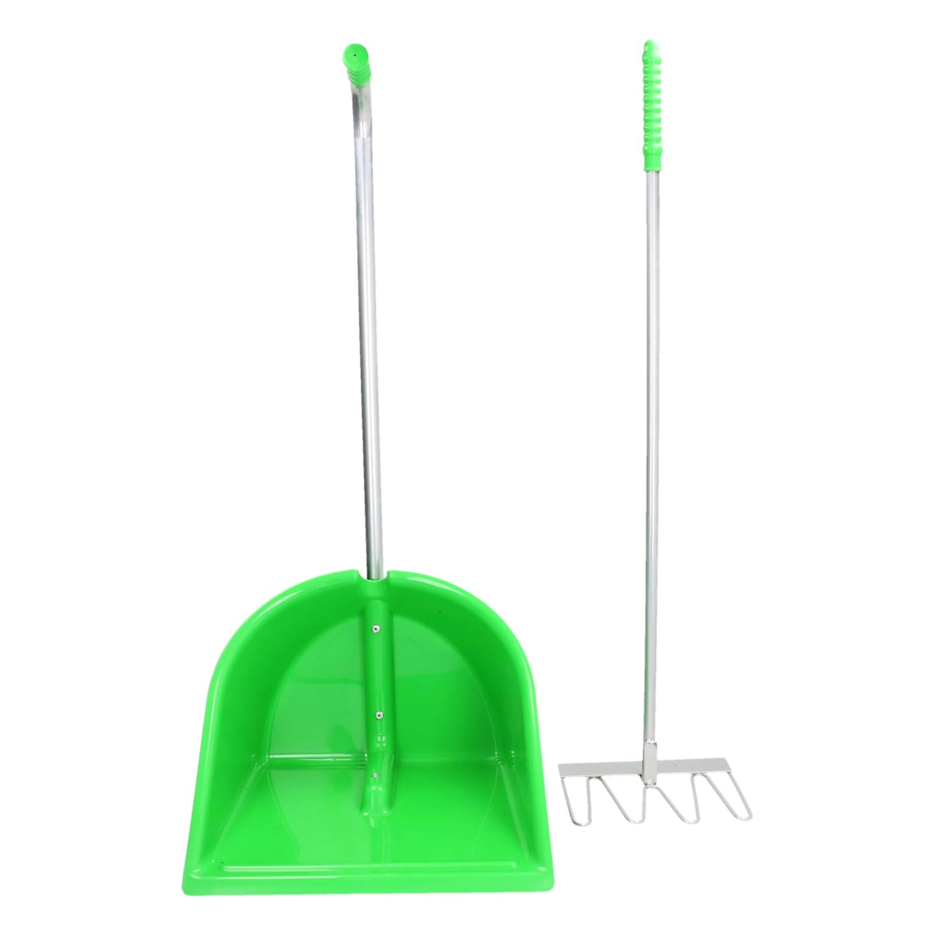 Kerbl Pelle et Râteau à Crottin Complete Vert clair - Image 8