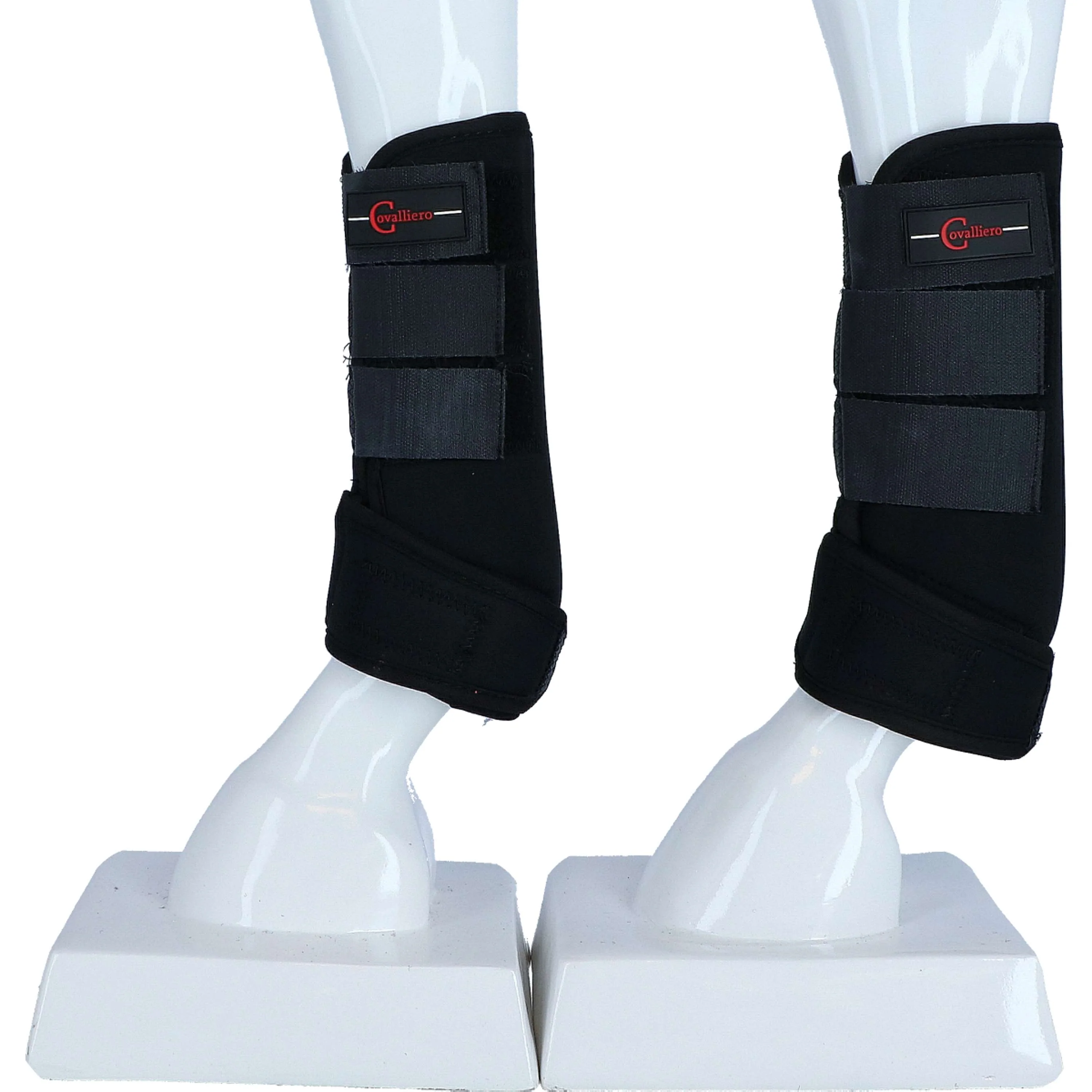 Kerbl Protèges-Tendons Synthétique Caoutchouc Set de 4 Noir - Image 5