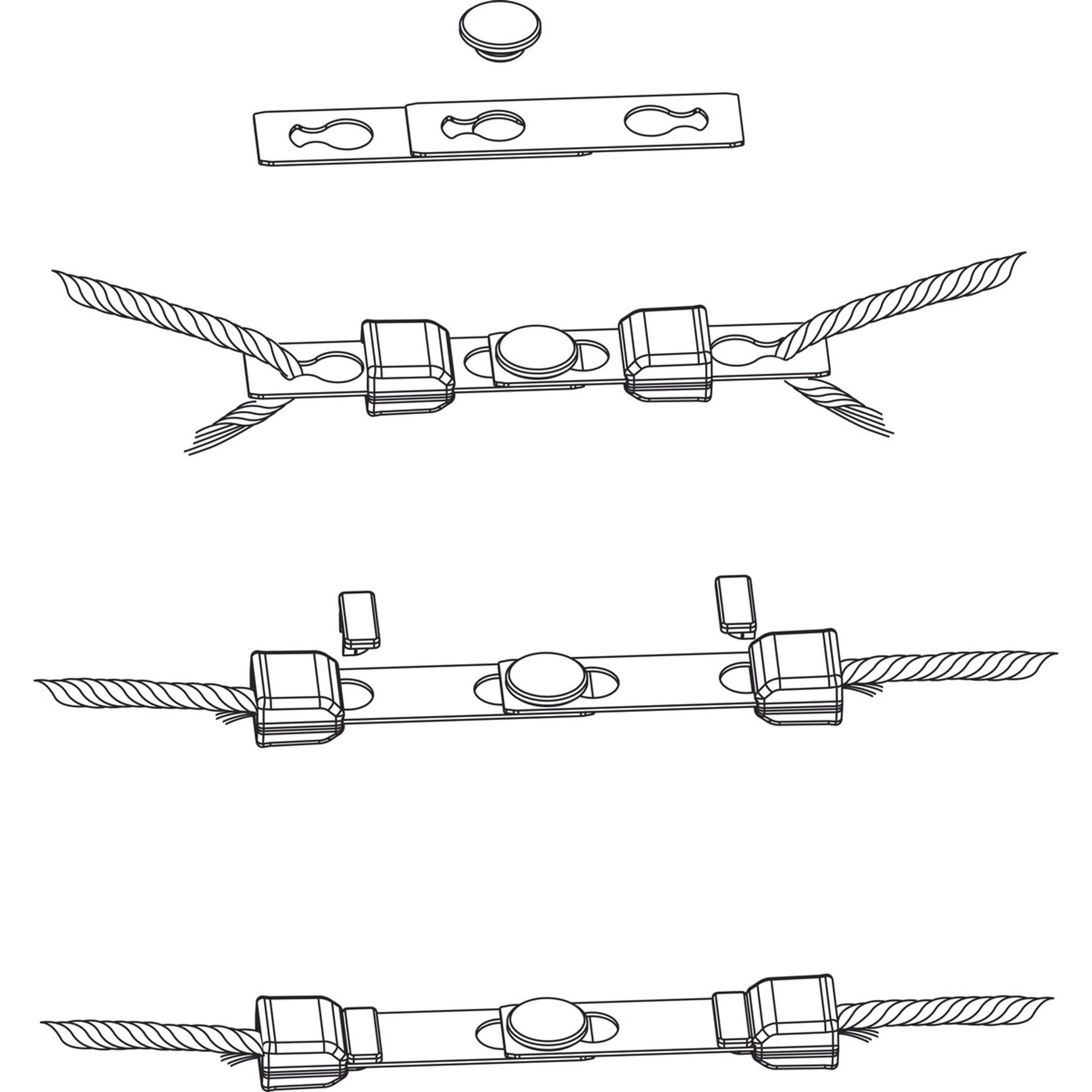Kerbl Safety Link pour câble électrique Litzclip® 6 Pièces - Image 6