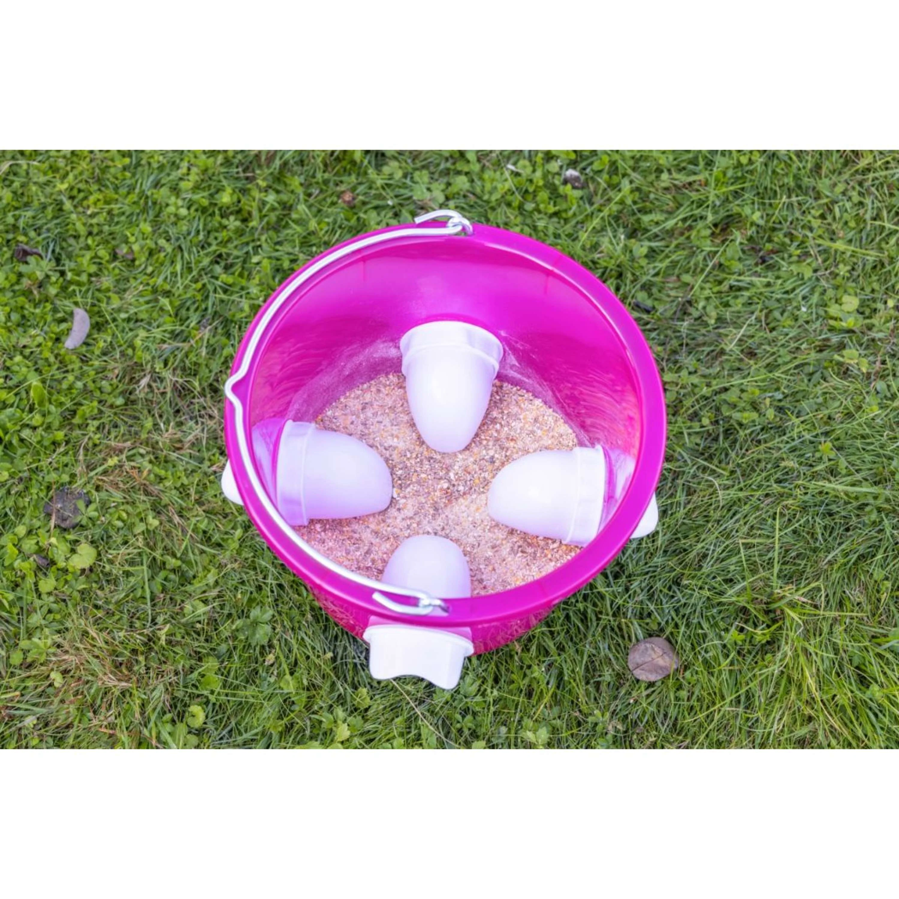 Kerbl Seau à Nourriture Poulets Rose - Image 5