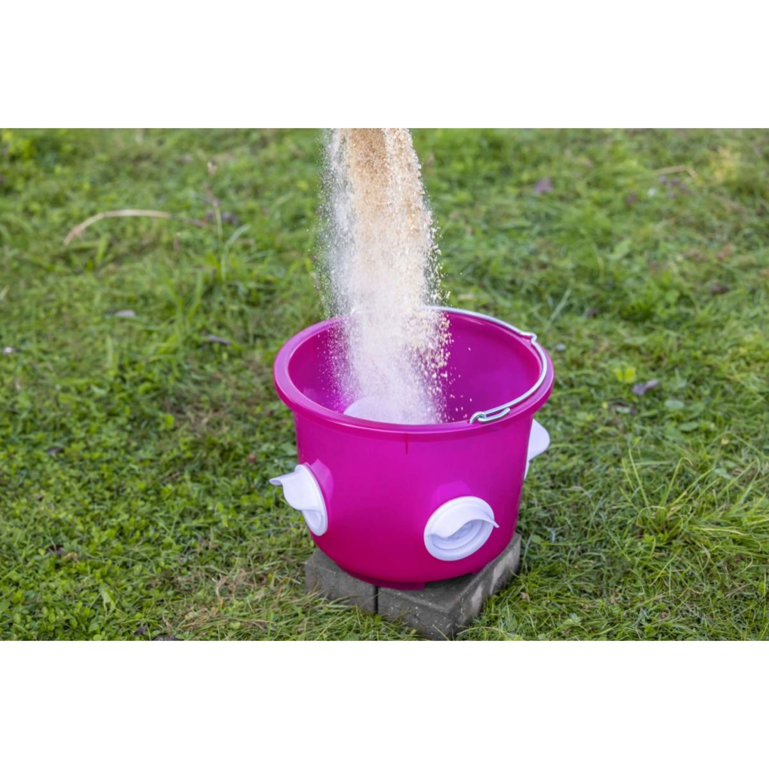 Kerbl Seau à Nourriture Poulets Rose - Image 6