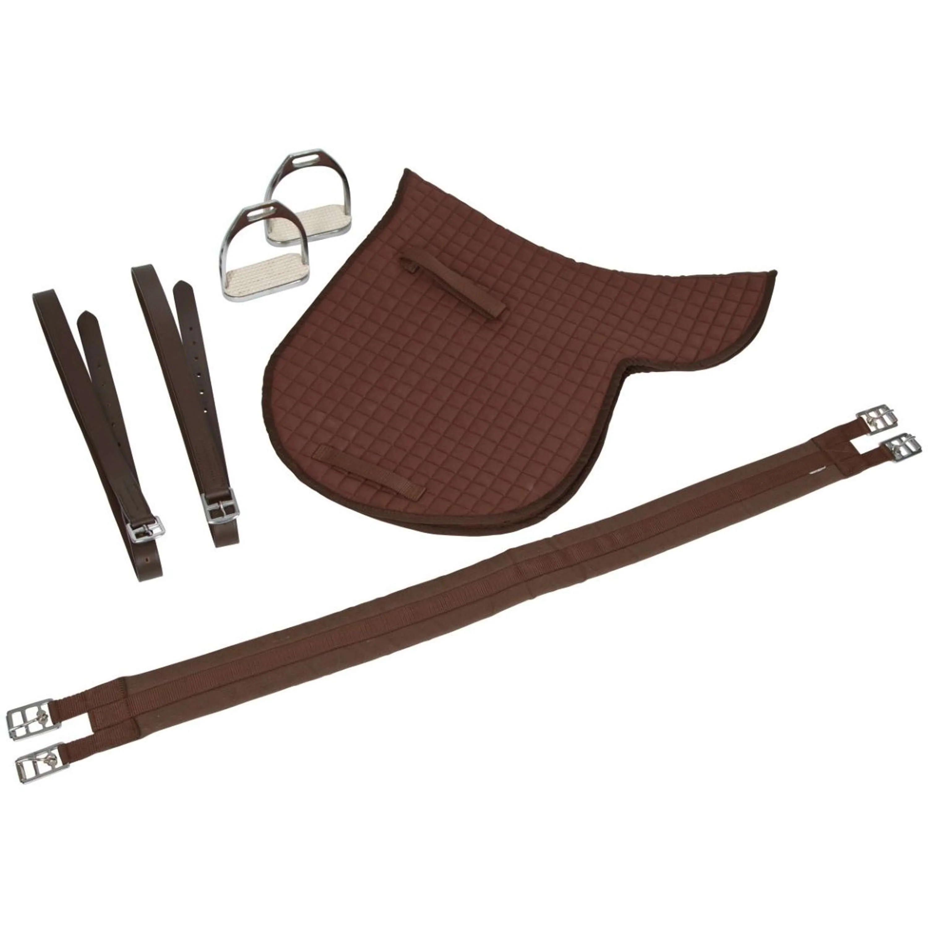 Kerbl Set de selles Eurohorse Versatile Marron - Image 2