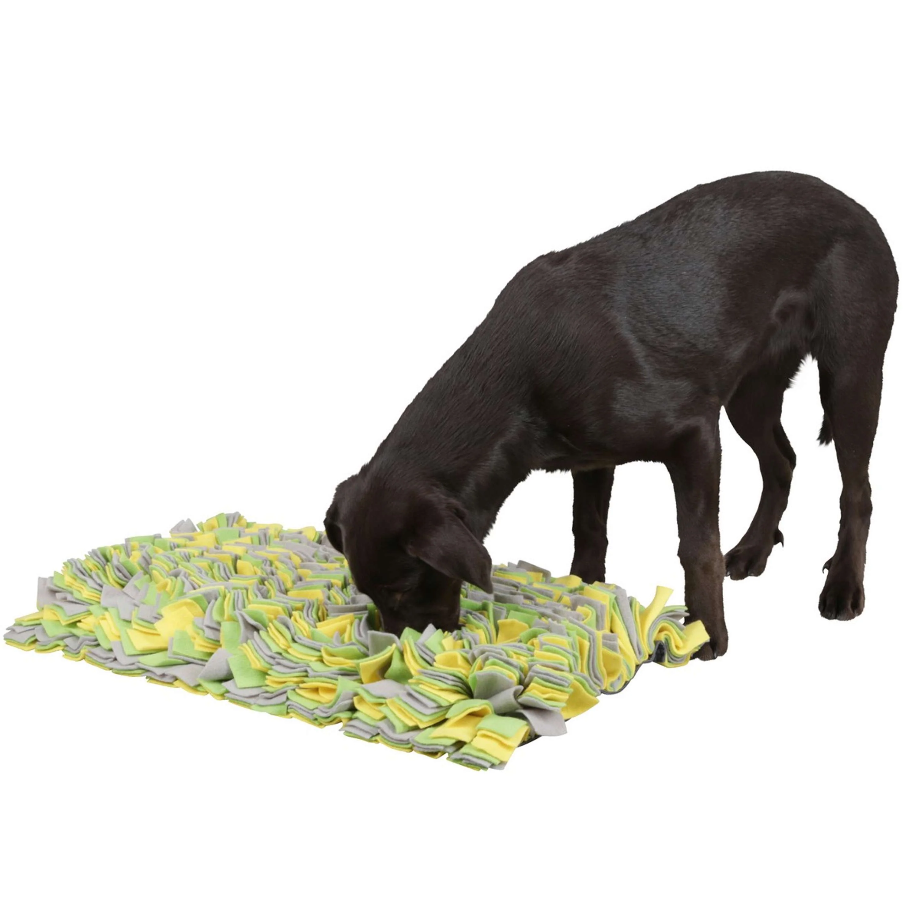 Kerbl Tapis à renifler pour chien Jaune/Vert/Gris - Image 2