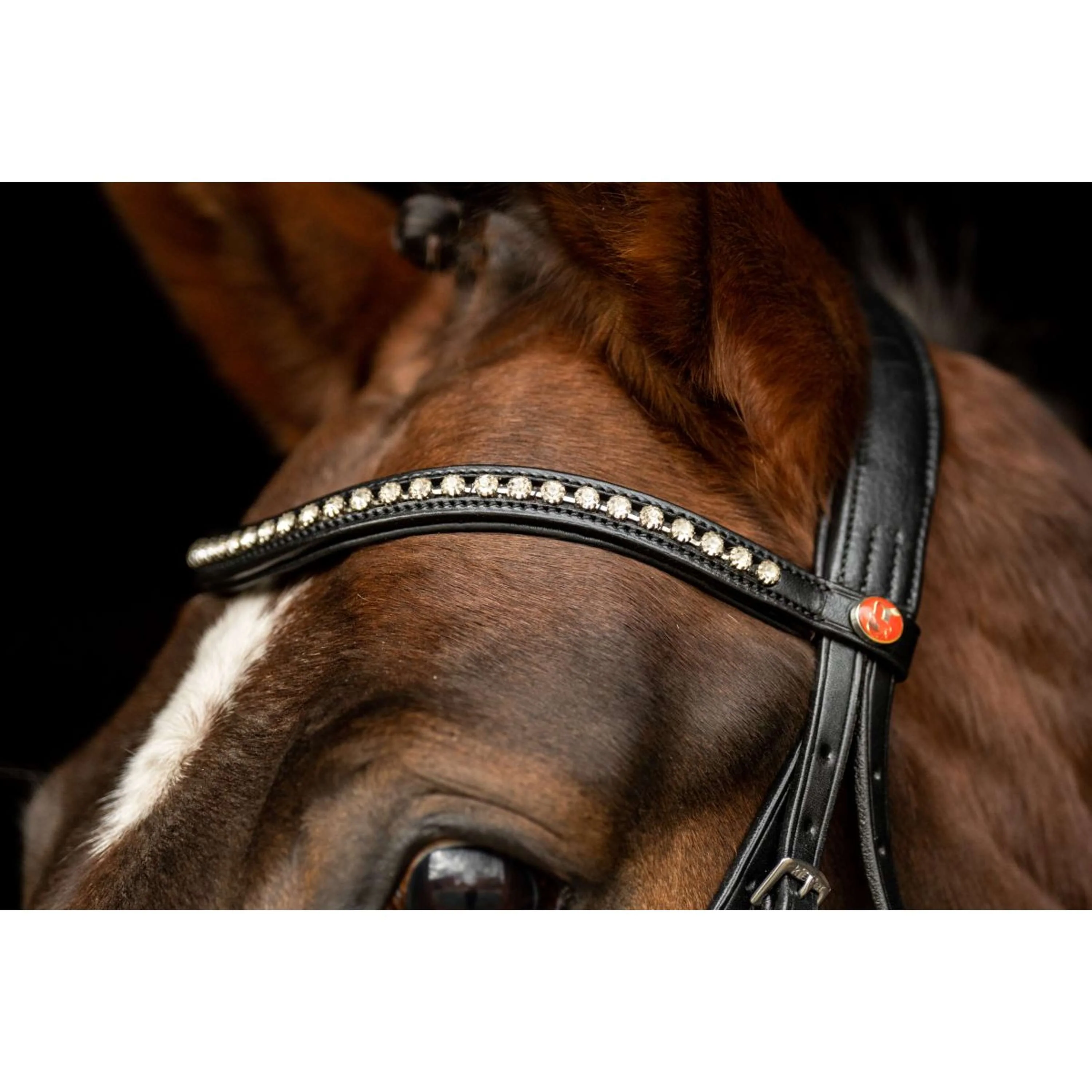 Kieffer Bridon Ultrasoft Sue avec des Cristaux Marron/Gris Clair - Image 5