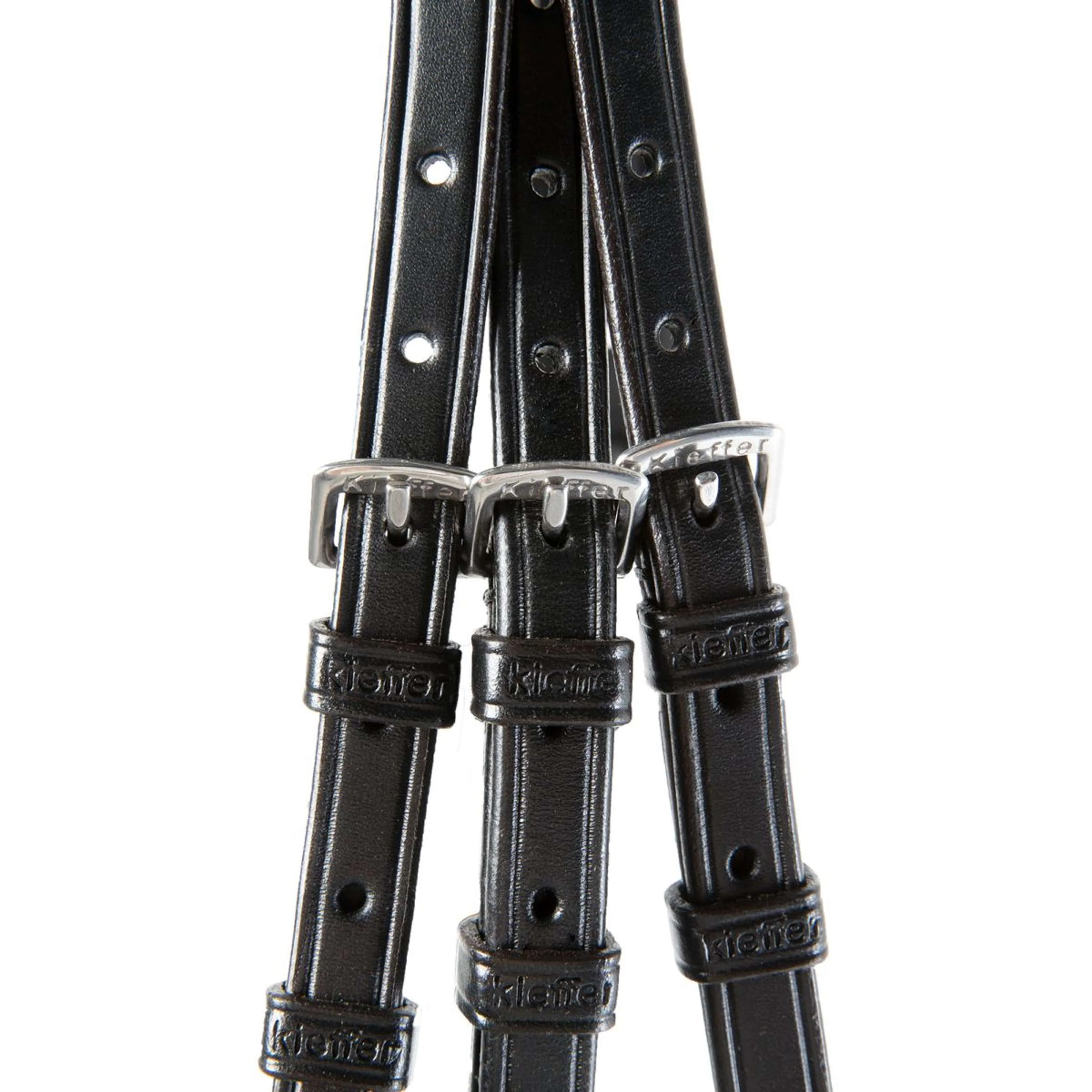 Kieffer Bridon Ultrasoft Sue avec des Cristaux Noir/Blanc - Image 6