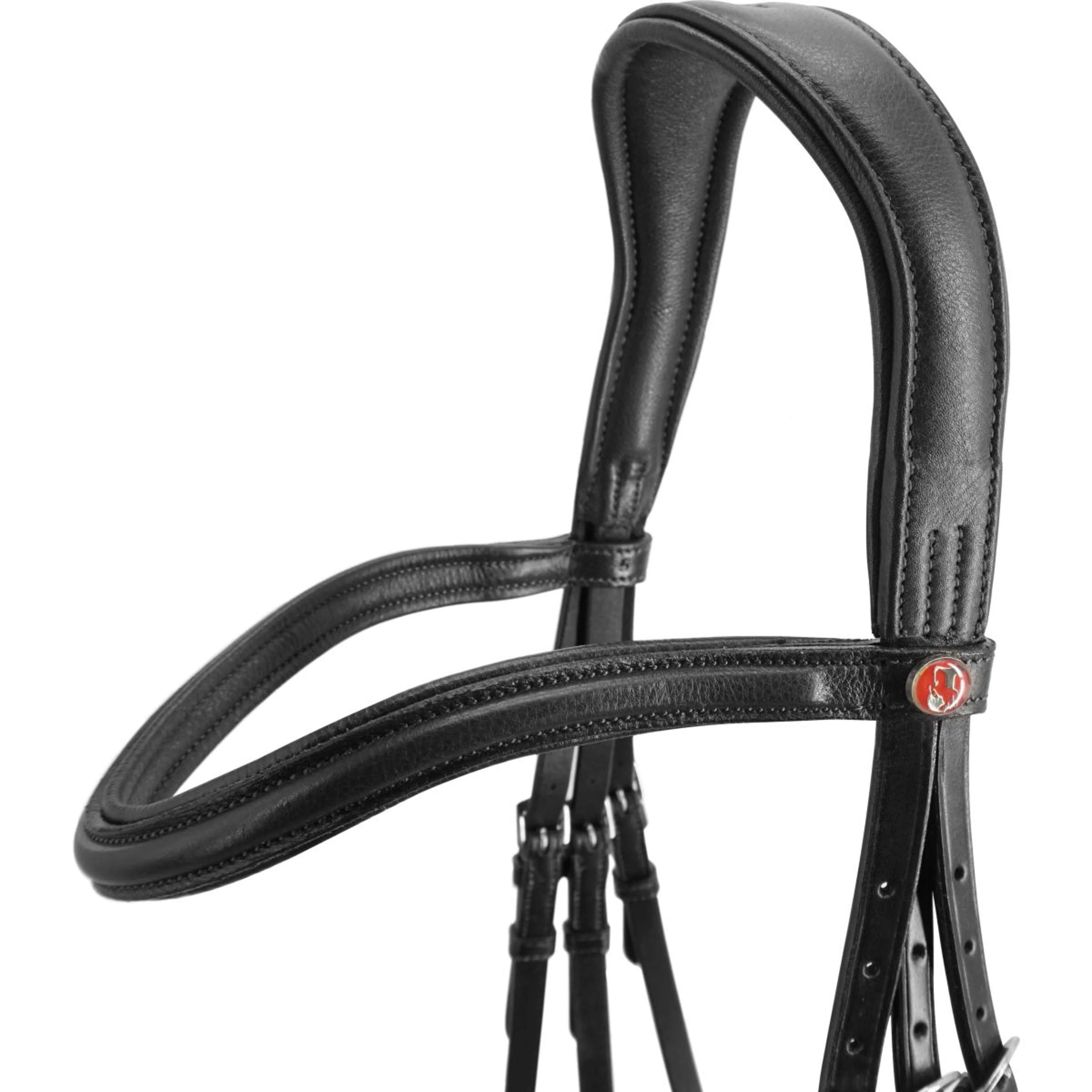 Kieffer Bridon Ultrasoft Sue Frontal en Cuir Noir - Image 3