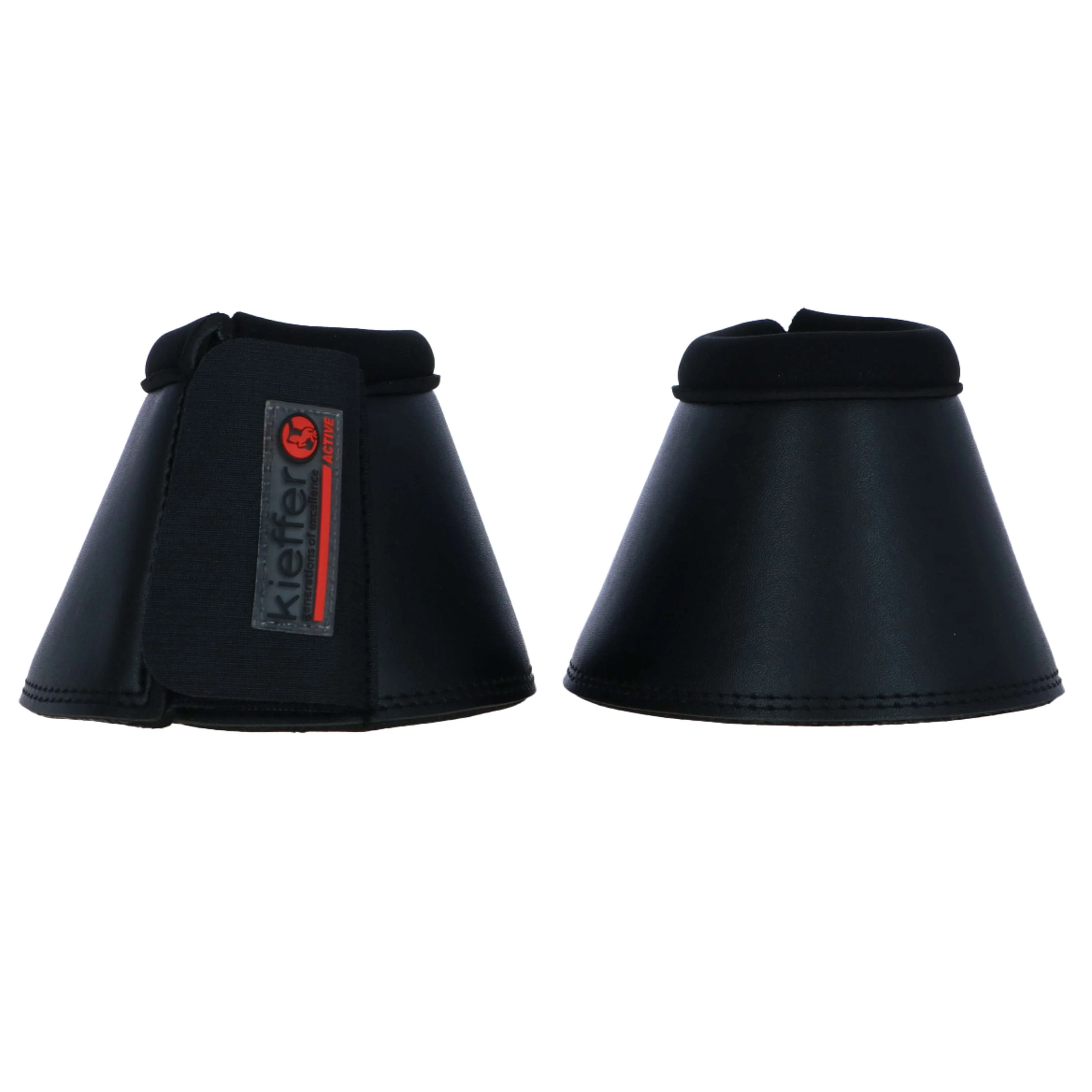 Kieffer Cloches d'Obstacles avec Fermeture Velcro Noir - Image 2
