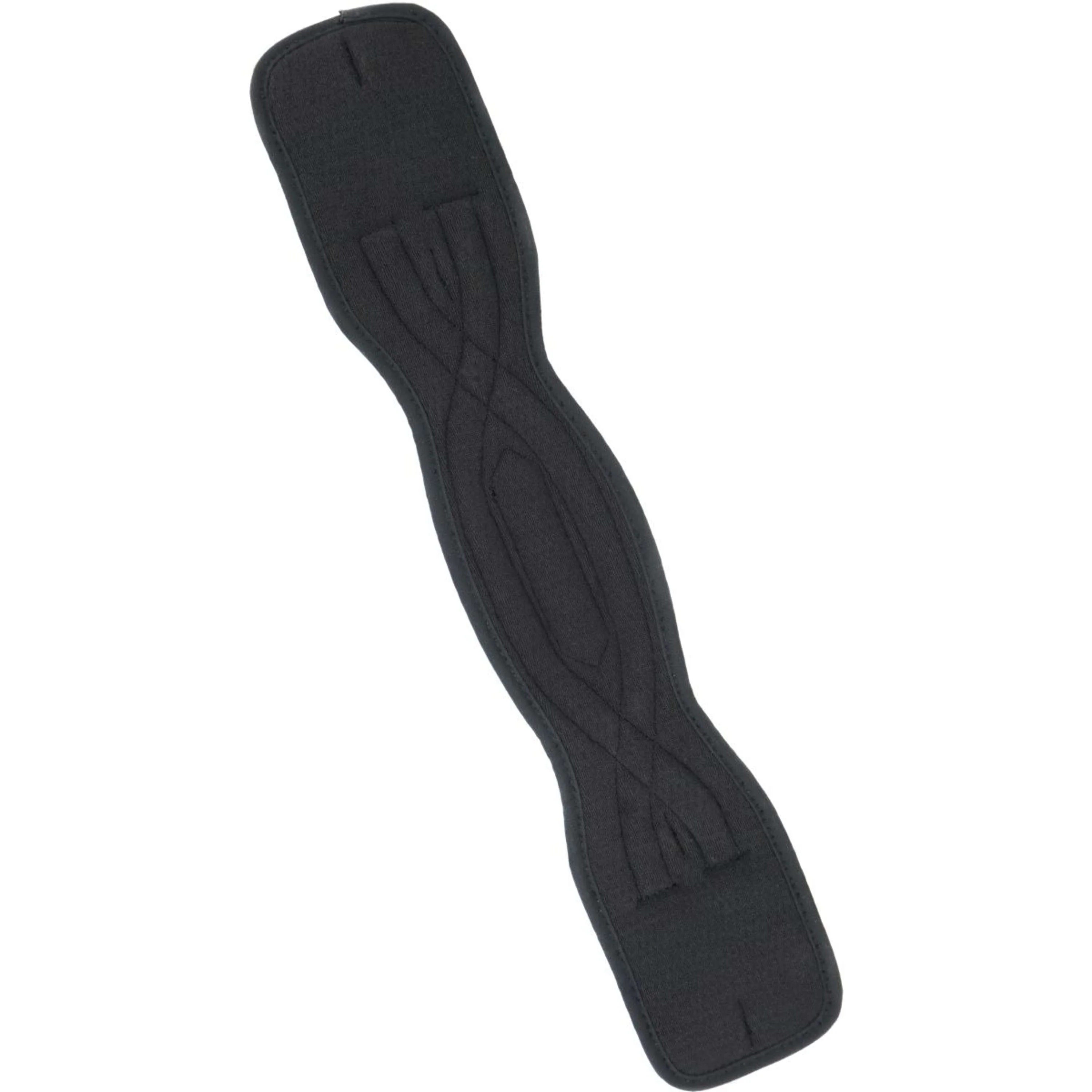 Kieffer Sangle de Dressage Air-Tex sans Élastique Noir - Image 3