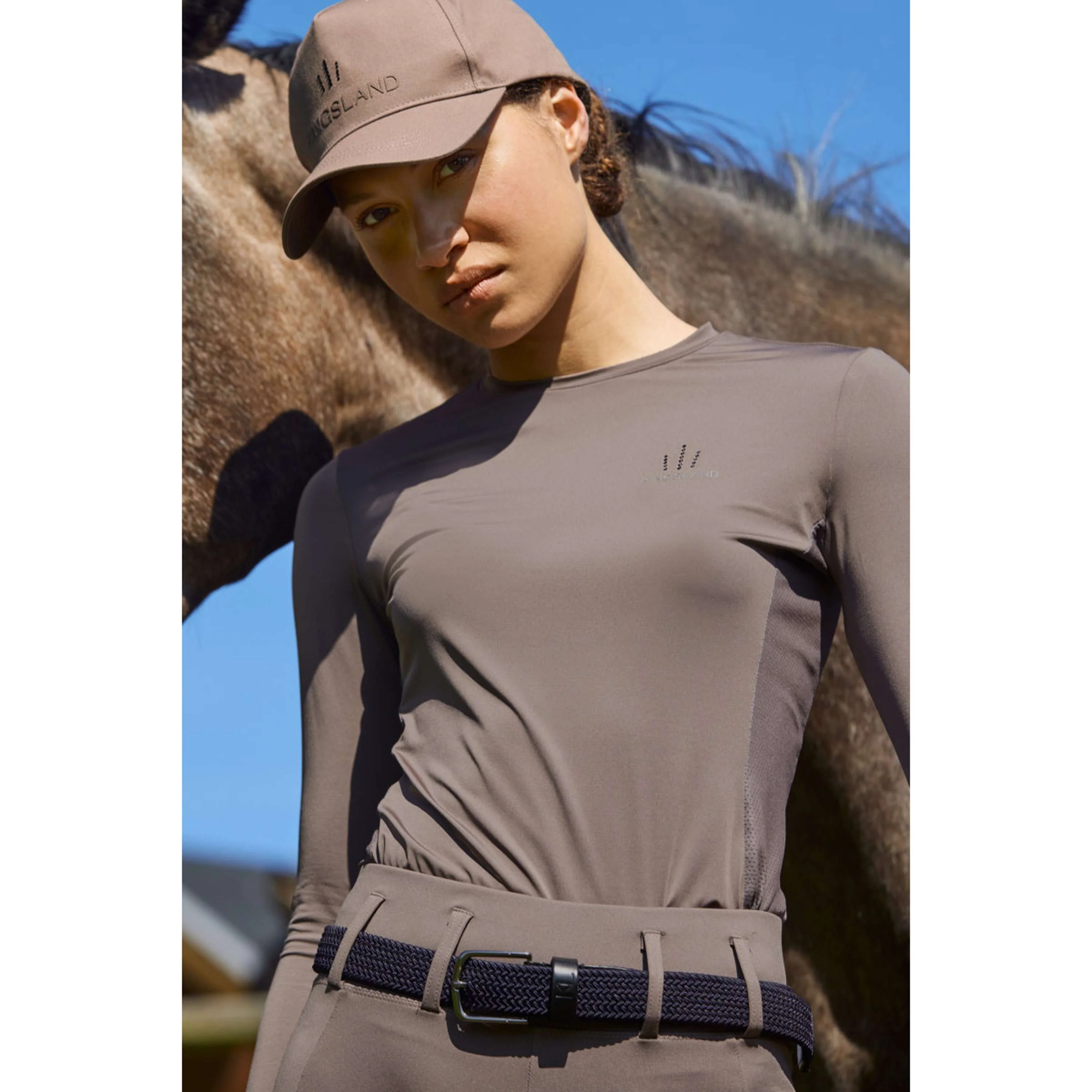 Kingsland Casquette KLLea Brown Iron - Image 3