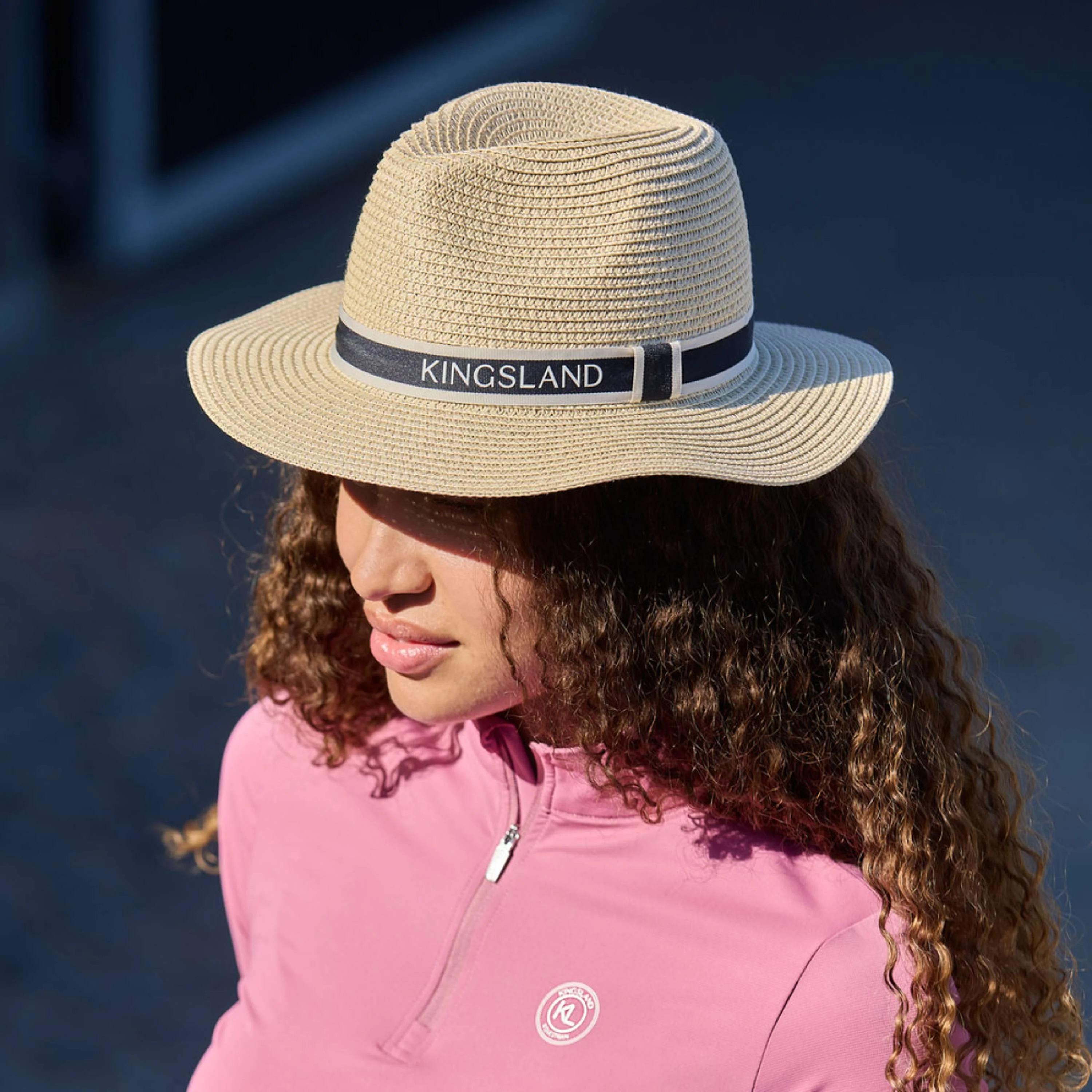 Kingsland Chapeau de Paille KLLori Beige Warm Sand - Image 2