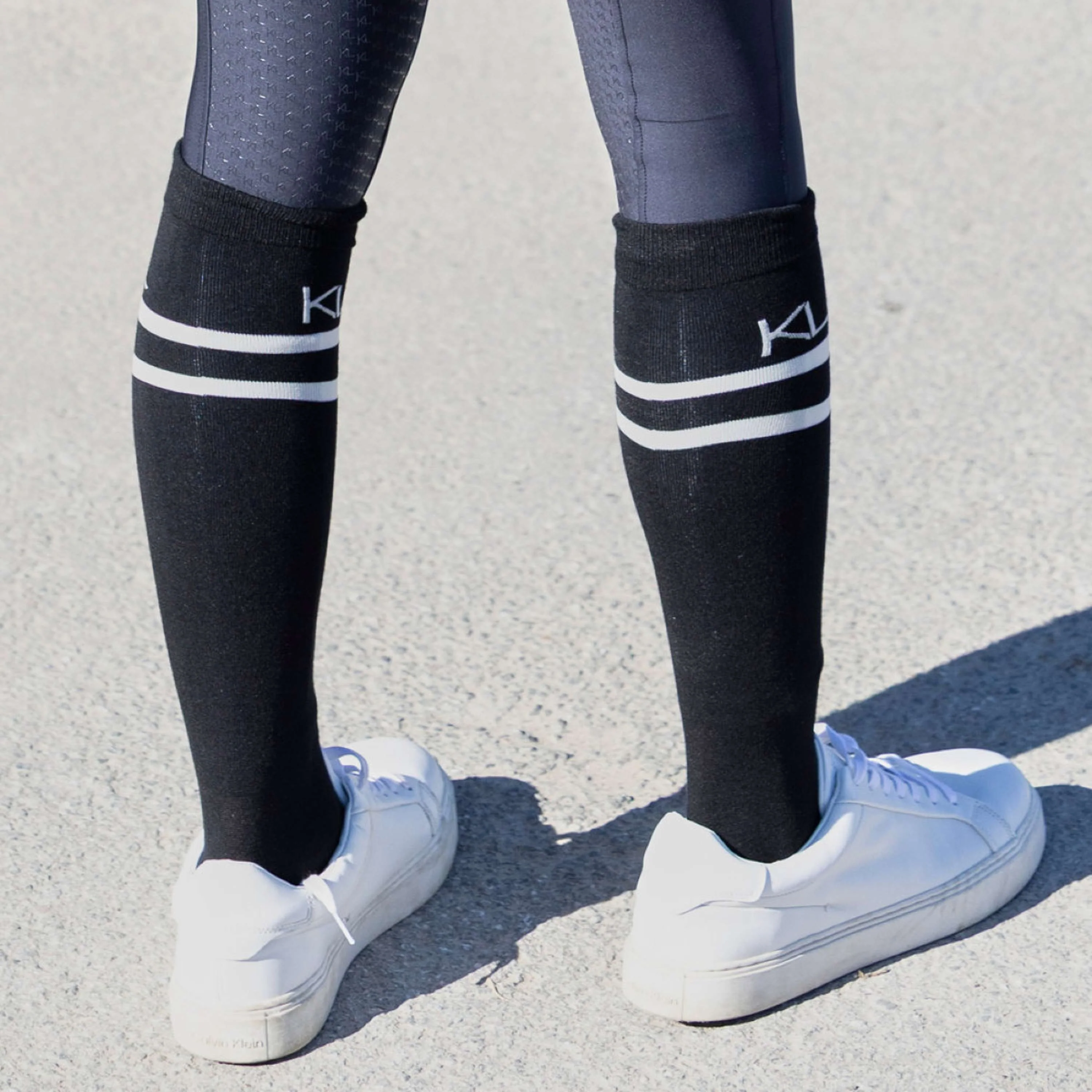 Kingsland Chaussettes d'Équitation KLLizette Coolmax Noir - Image 2