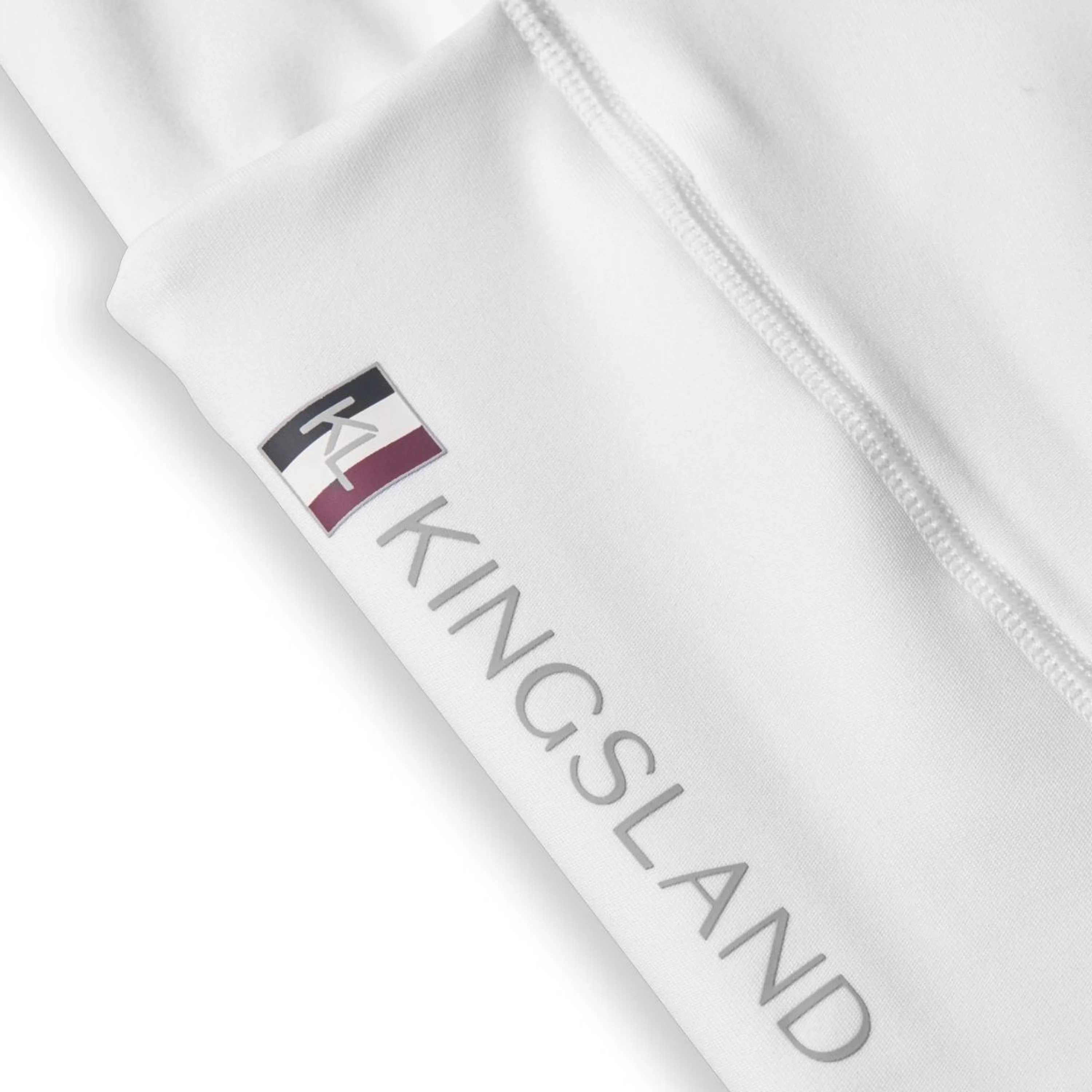 Kingsland Legging d'Équitation Classic Full Grip Blanc - Image 3