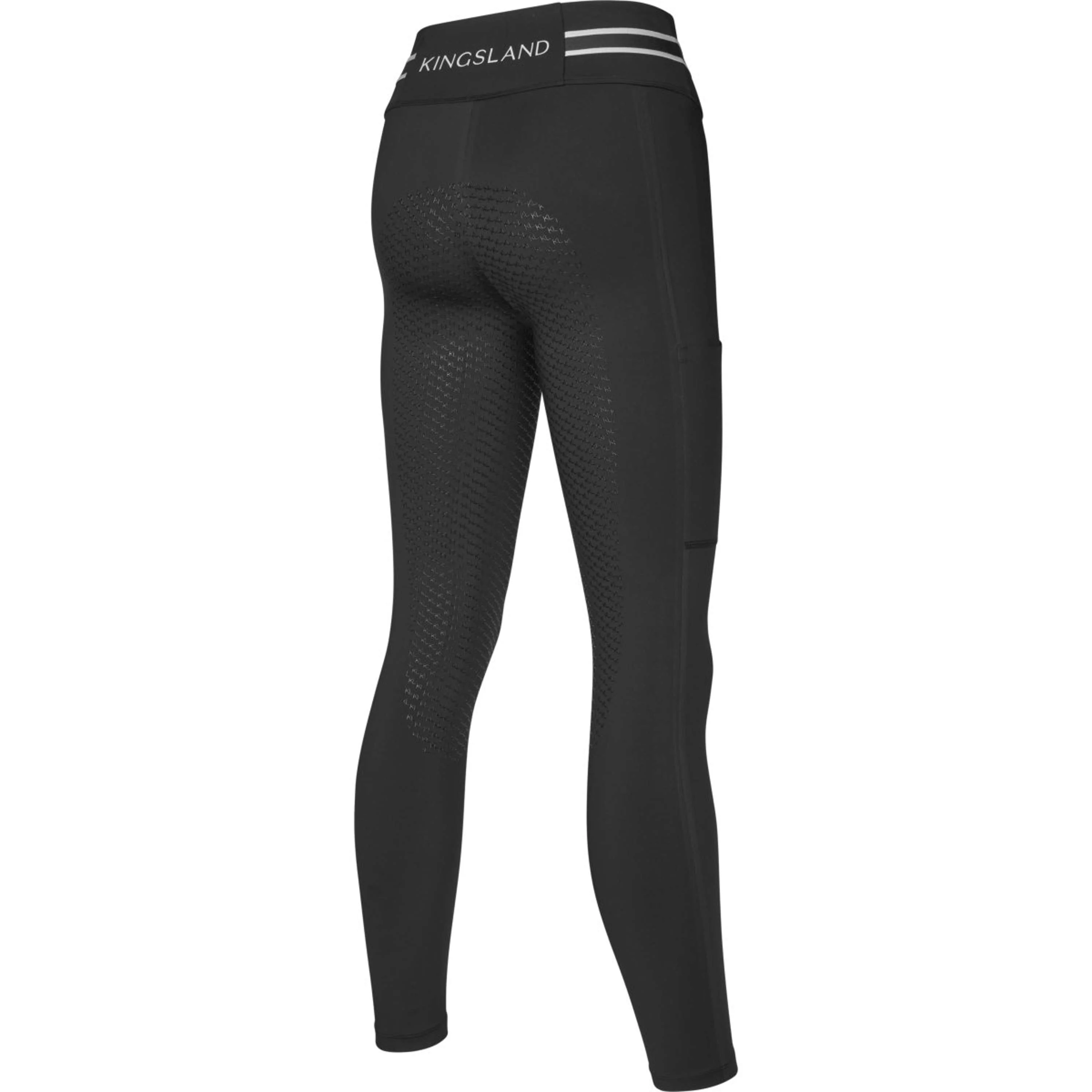 Kingsland Legging d'Équitation KLLaura Full Grip Noir - Image 2