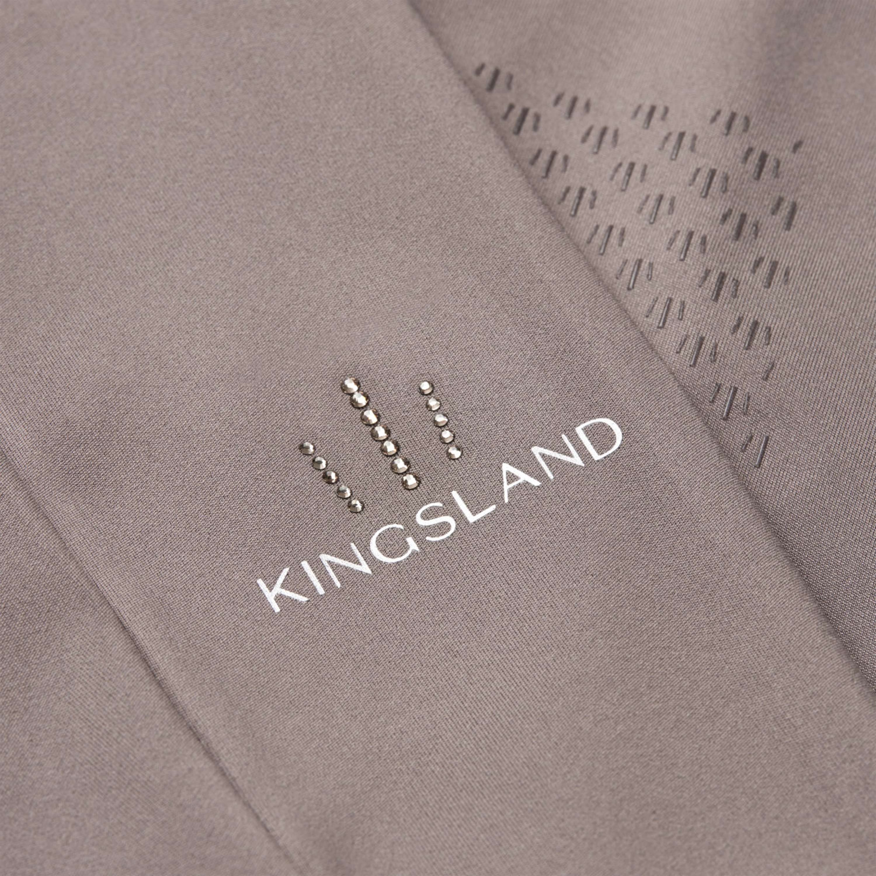 Kingsland Legging d'Équitation KLLea F-Tec 5 Full Grip Brown Iron - Image 4