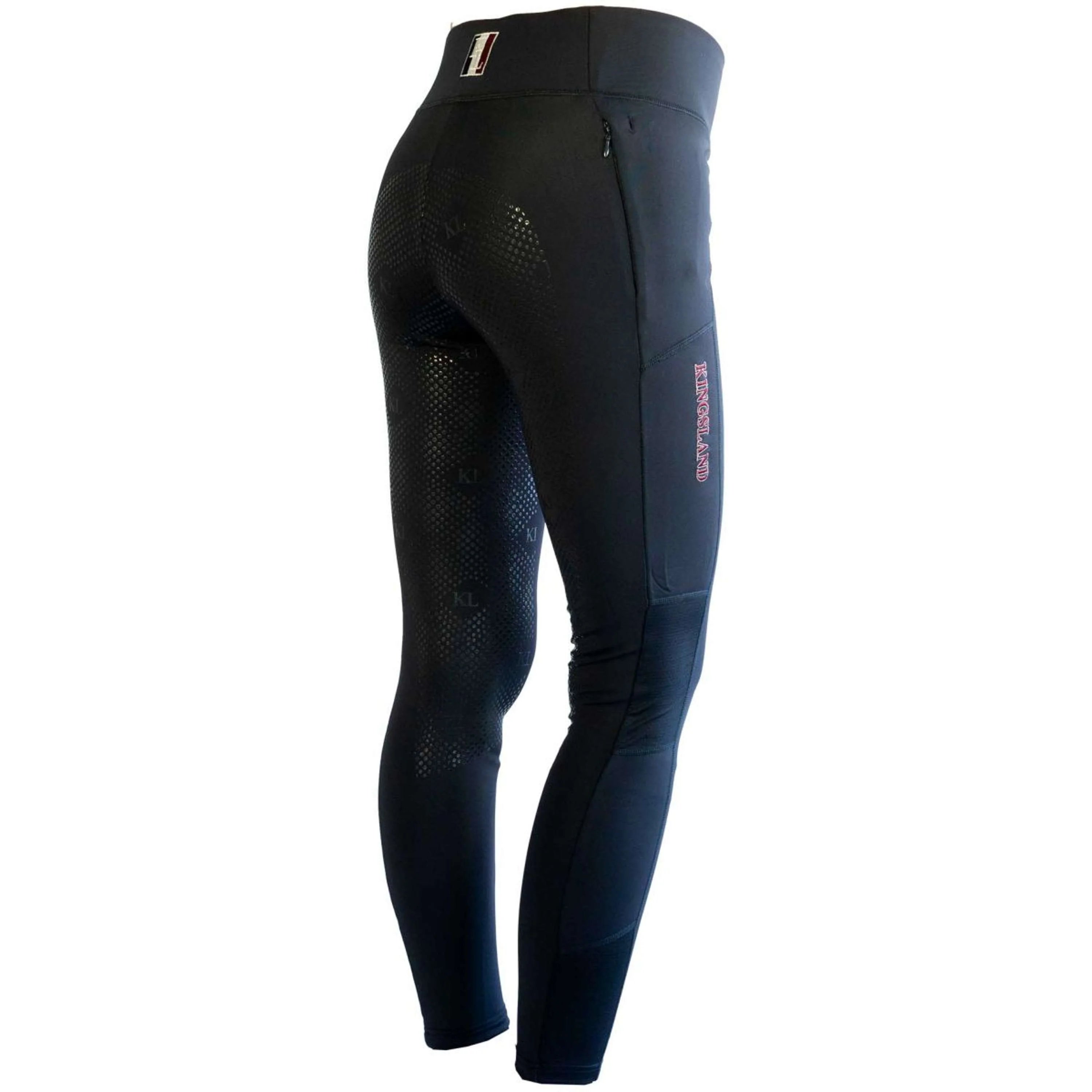 Kingsland Pantalon d'Équitation Katinka Full Grip F-Tec2 Marin - Image 2