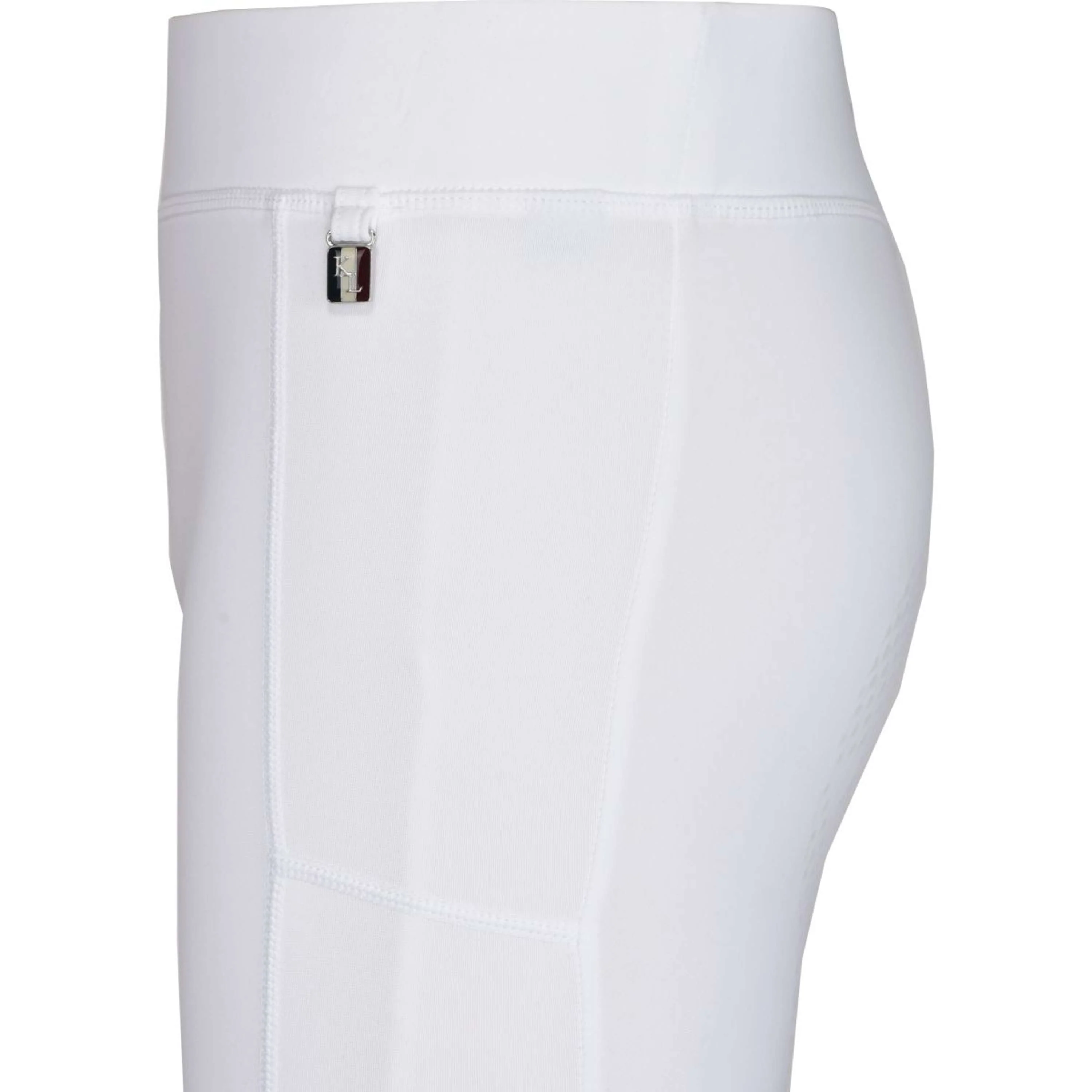 Kingsland Pantalon d'Équitation Kemmie Full Grip F-Tec2 Blanc - Image 4