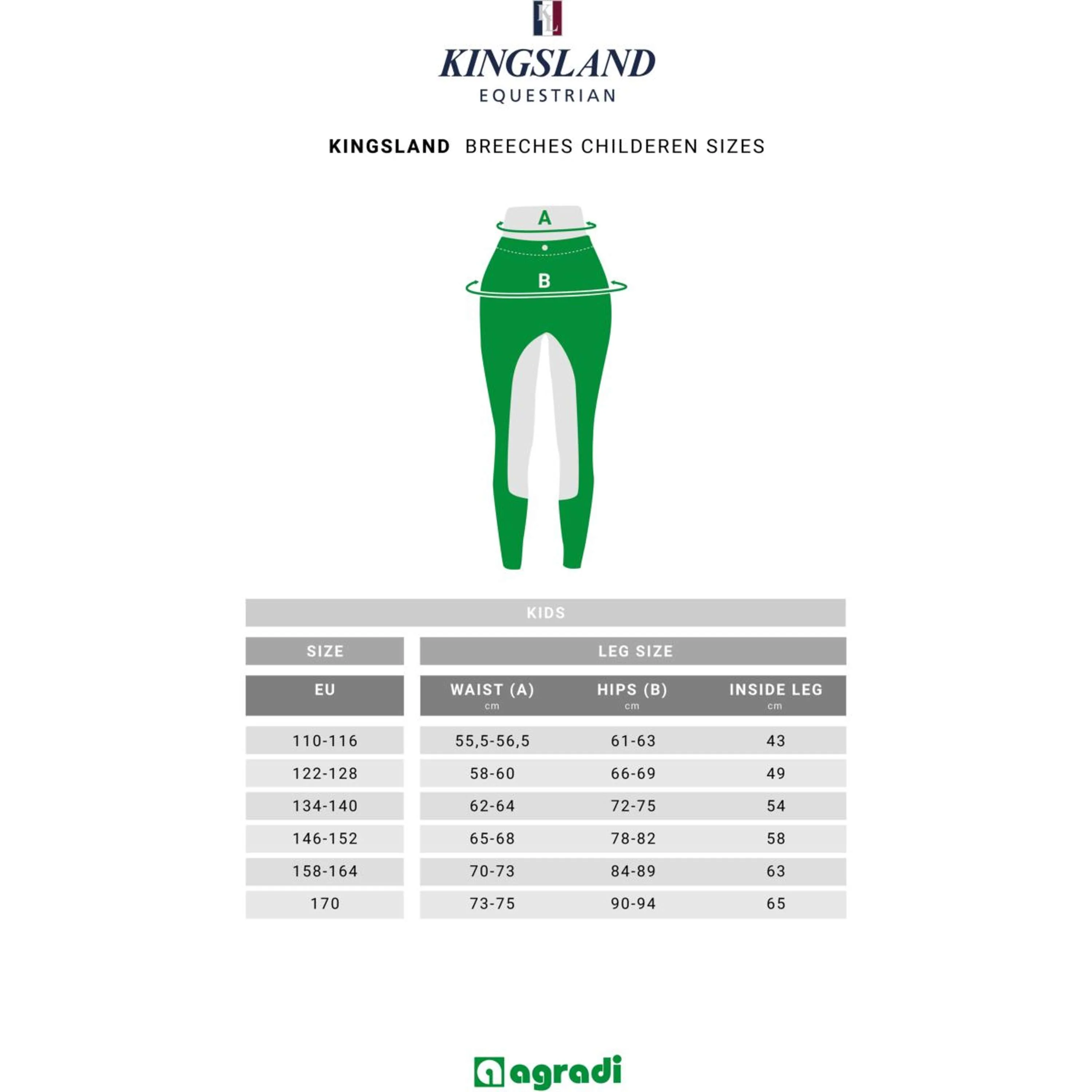 Kingsland Pantalon d'Équitation Kemmie Full Grip F-Tec2 Marin - Image 3
