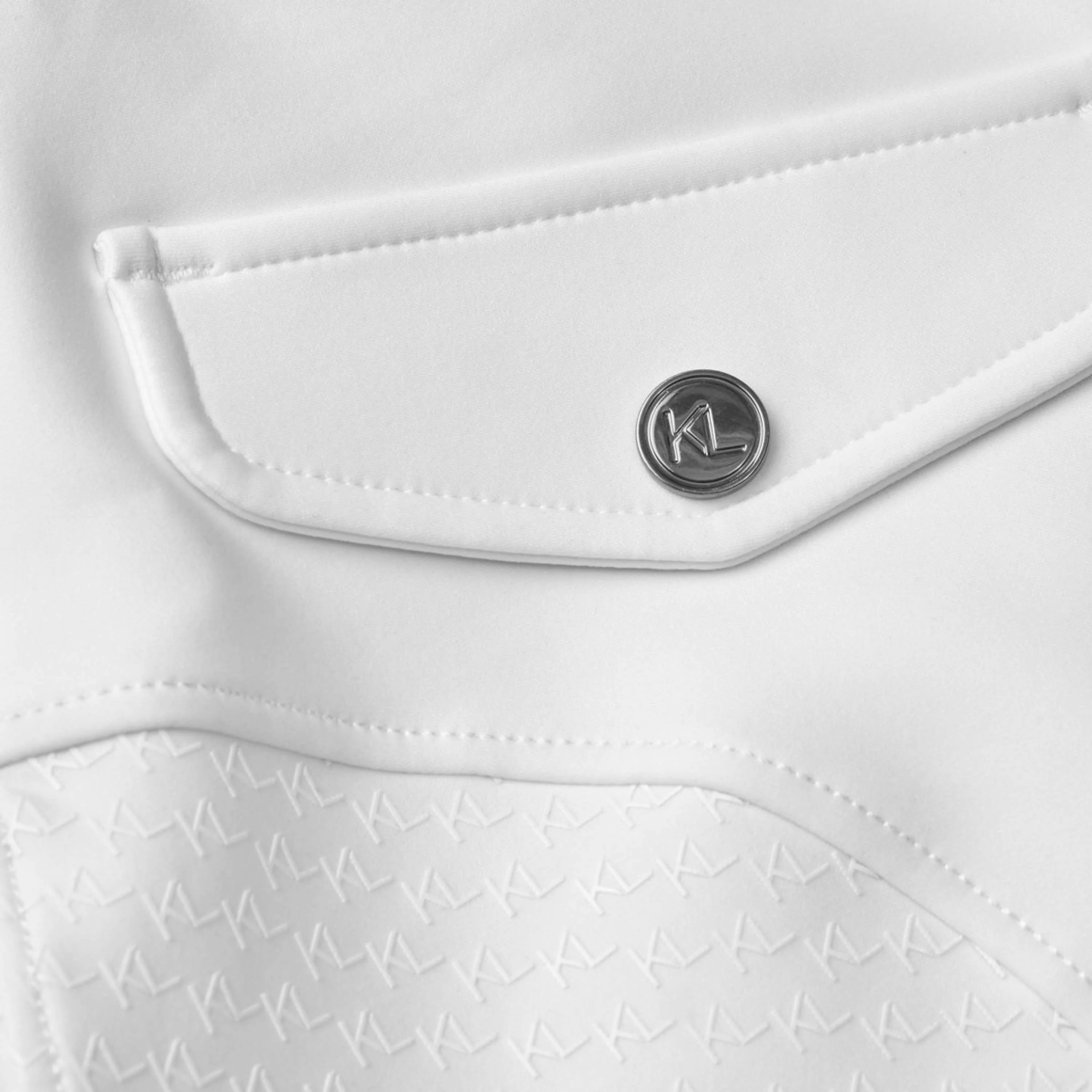 Kingsland Pantalon d'Équitation KLKatty Full Grip Blanc - Image 3