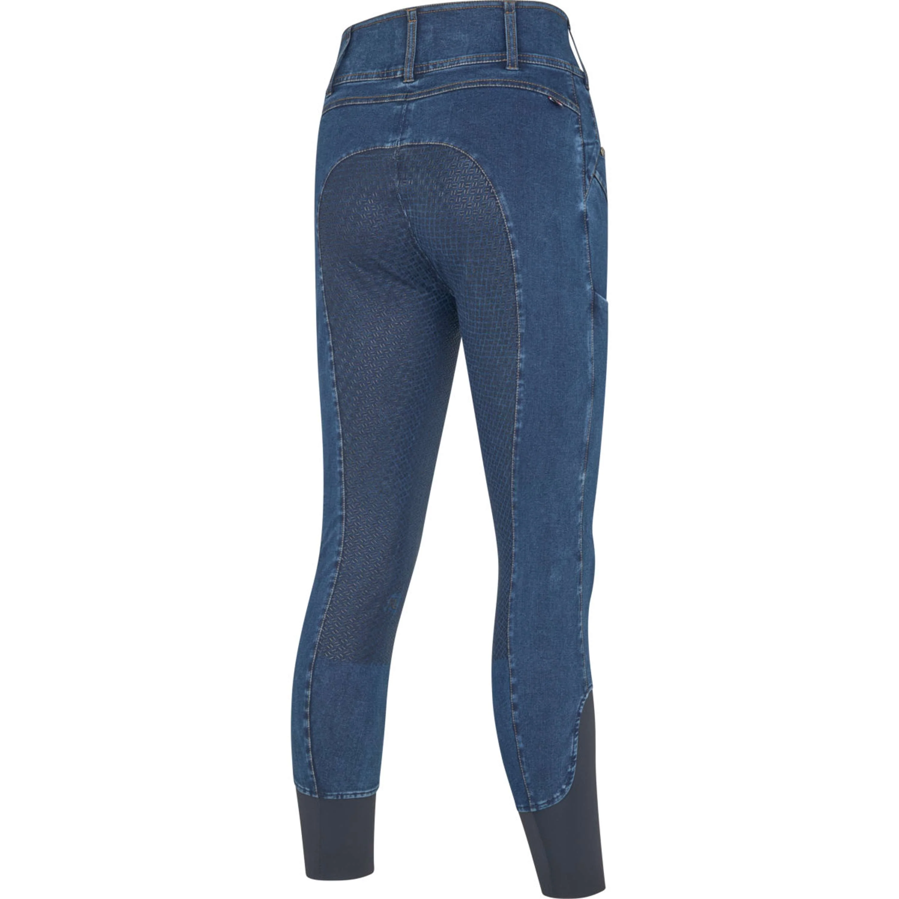 Kingsland Pantalon d'Équitation KLKayce Denim Full Grip Marin - Image 4