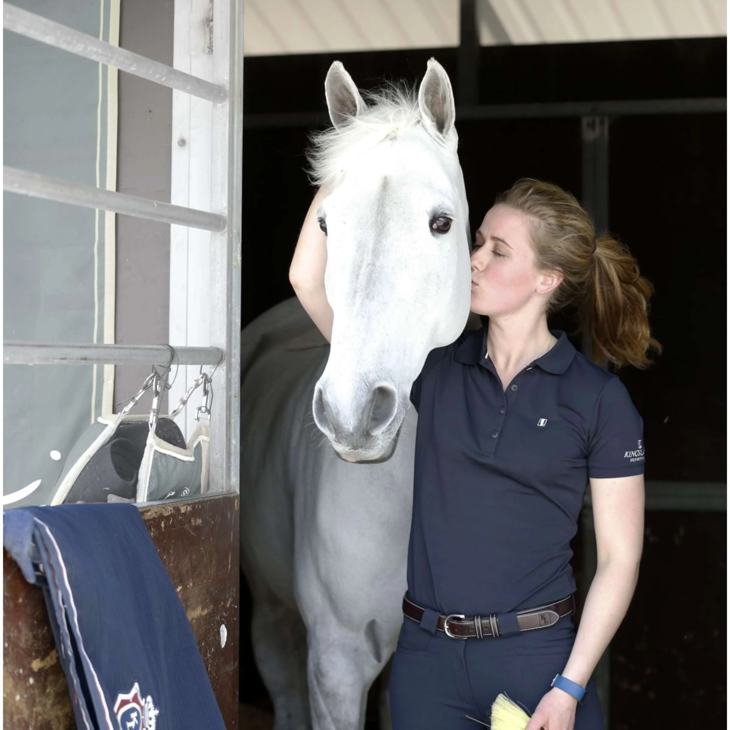 Kingsland Polo Classic Femme Marin - Image 3