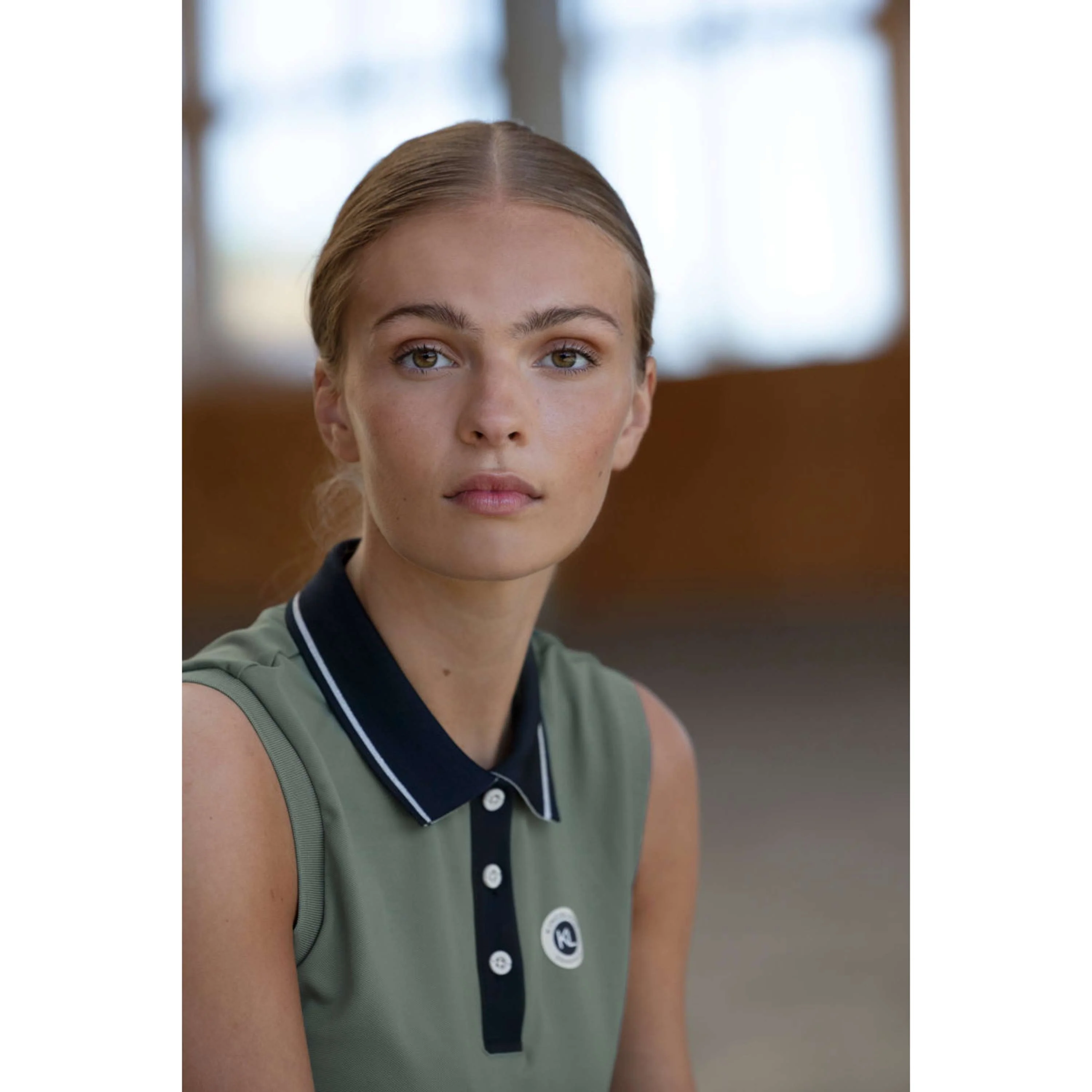 Kingsland Polo KLLaura Sans Manche Green Agave - Image 5