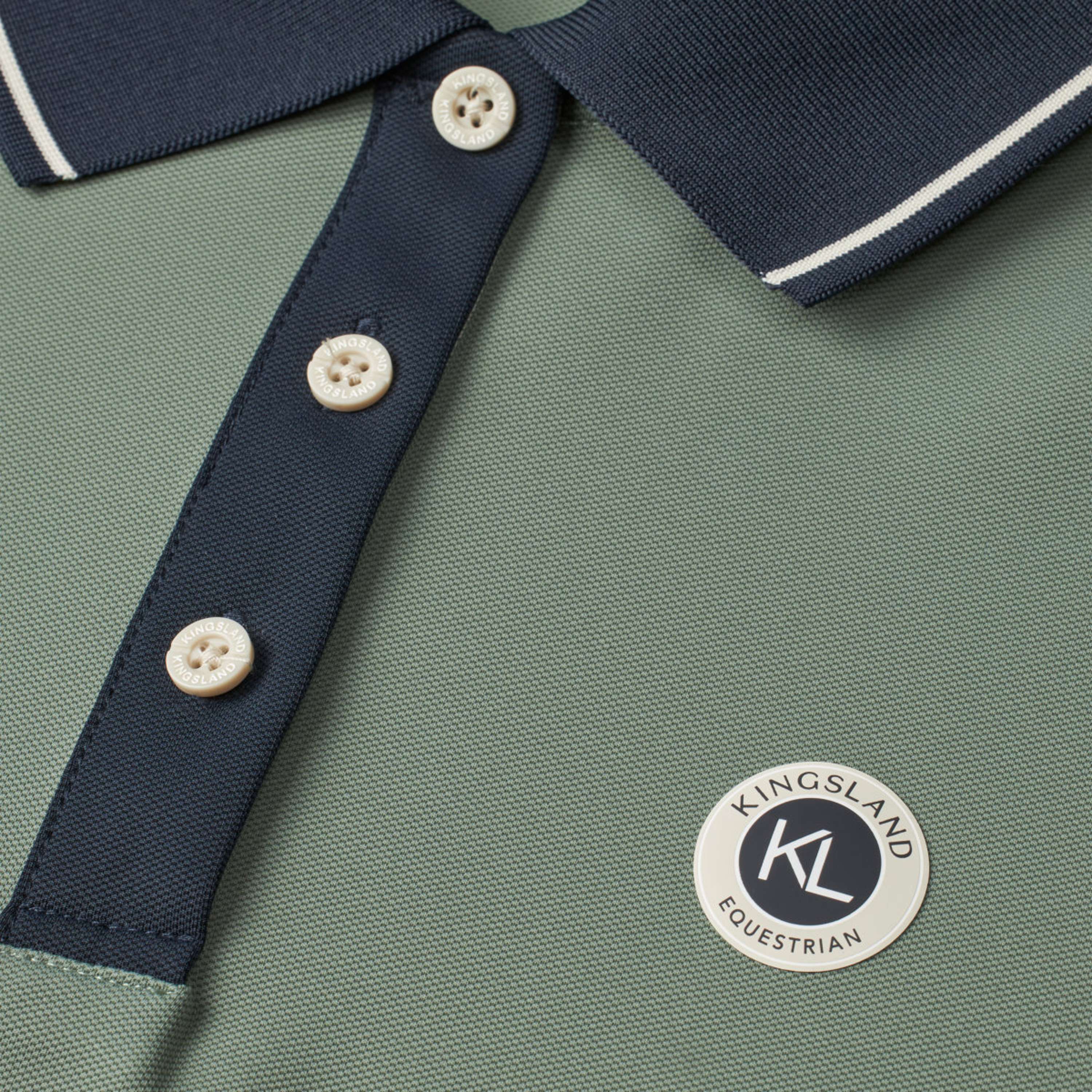 Kingsland Polo KLLorenzo Hommes Green Agave - Image 4