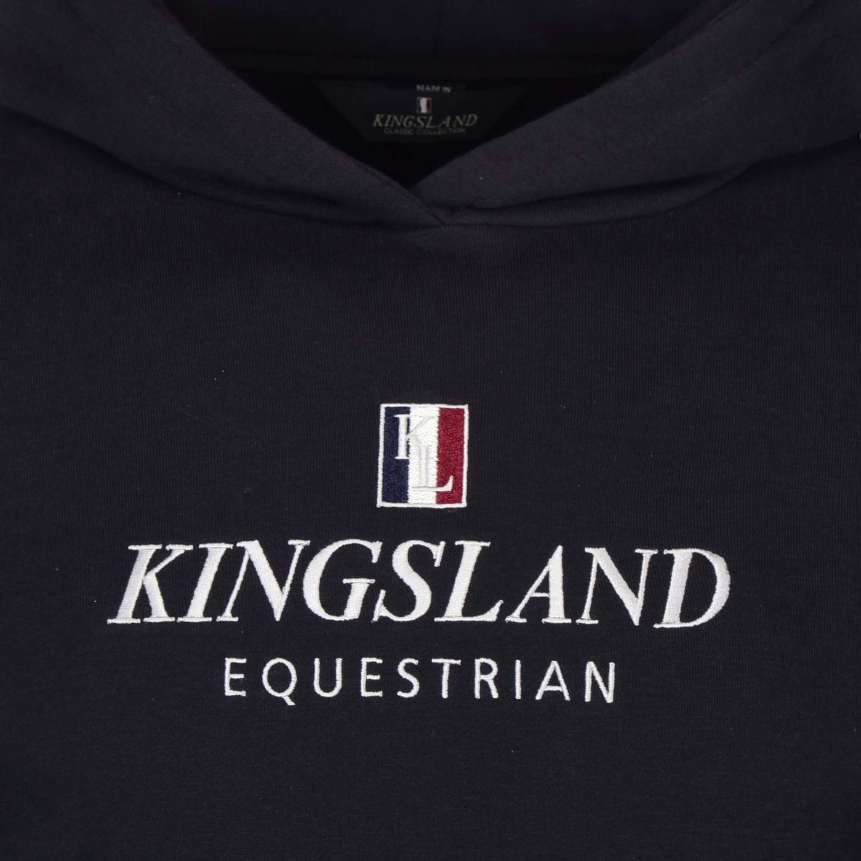 Kingsland Pull col Hoodie Classic Unisex Marin - Image 3