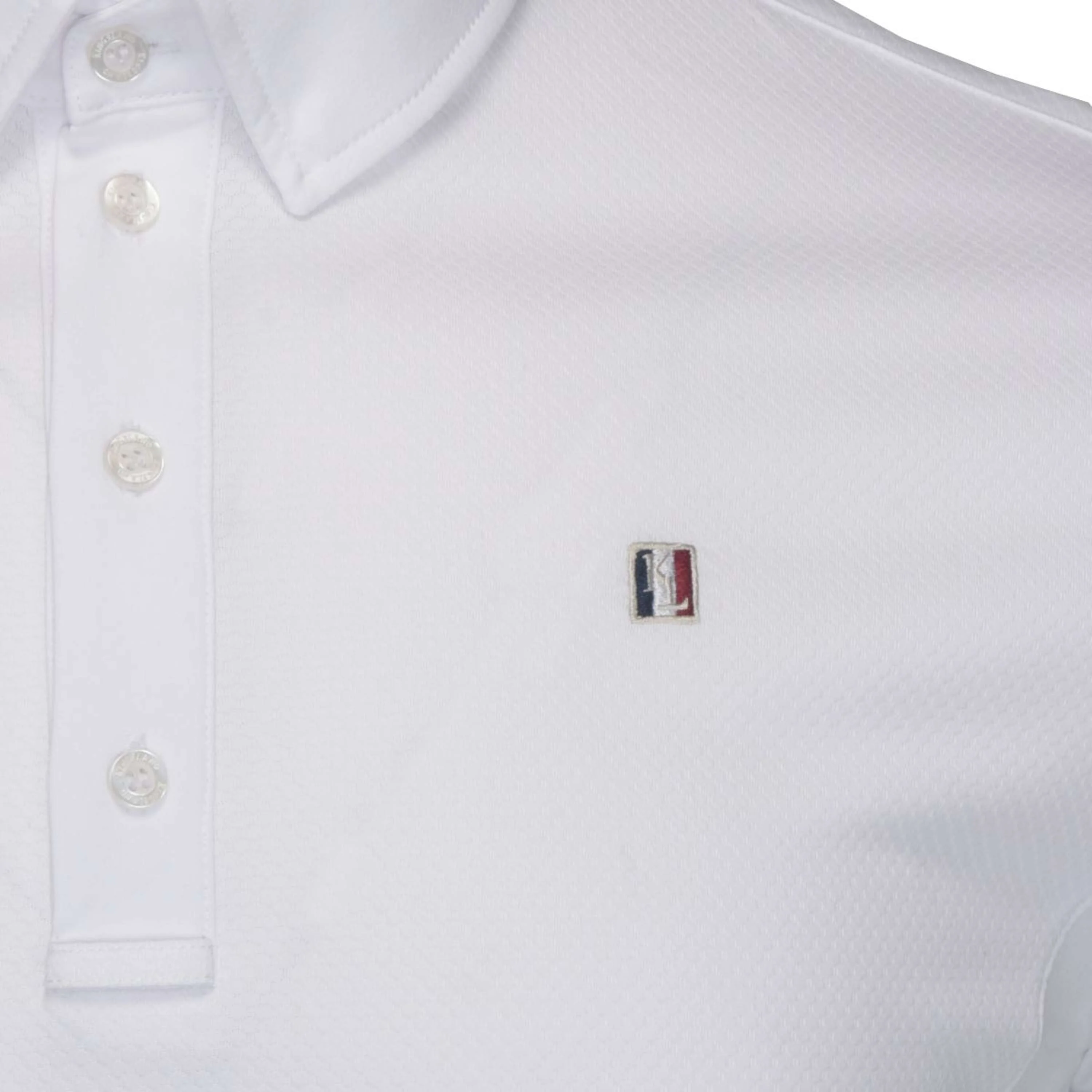 Kingsland T-shirt de Concours Classic Hommes Blanc - Image 3
