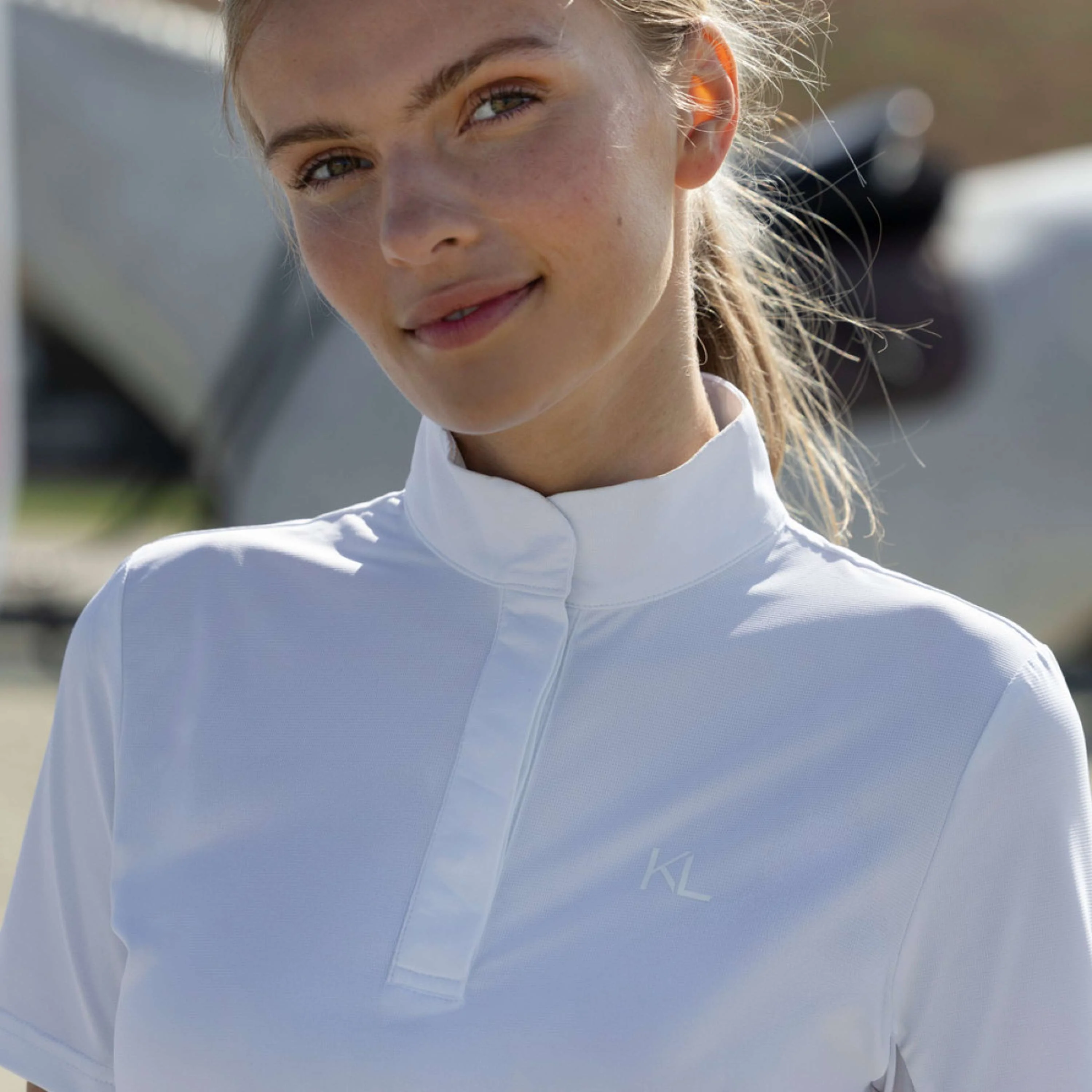 Kingsland T-shirt de Concours KLLizzy Blanc - Image 2