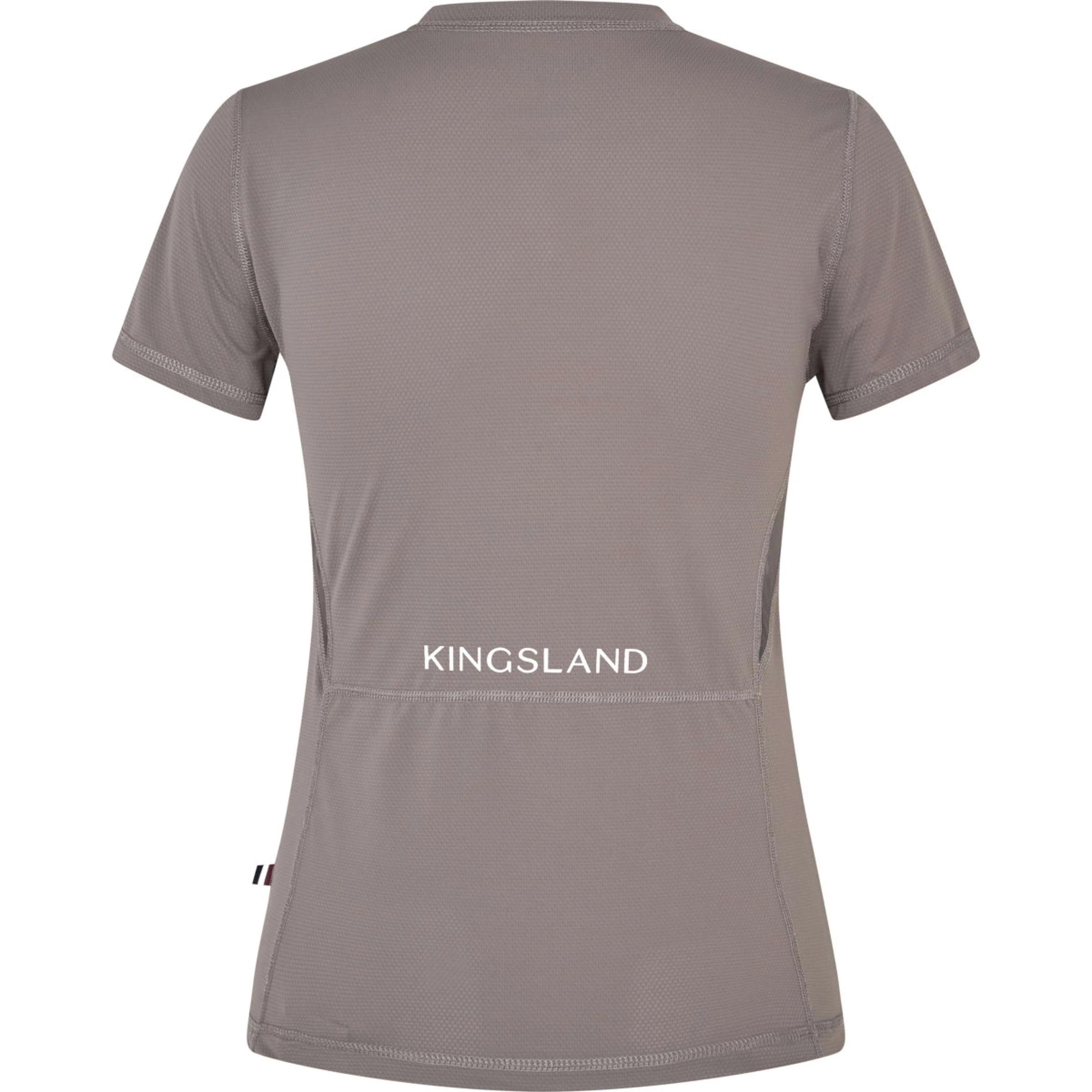 Kingsland T-Shirt KLLeona Technical Brown Iron - Image 2