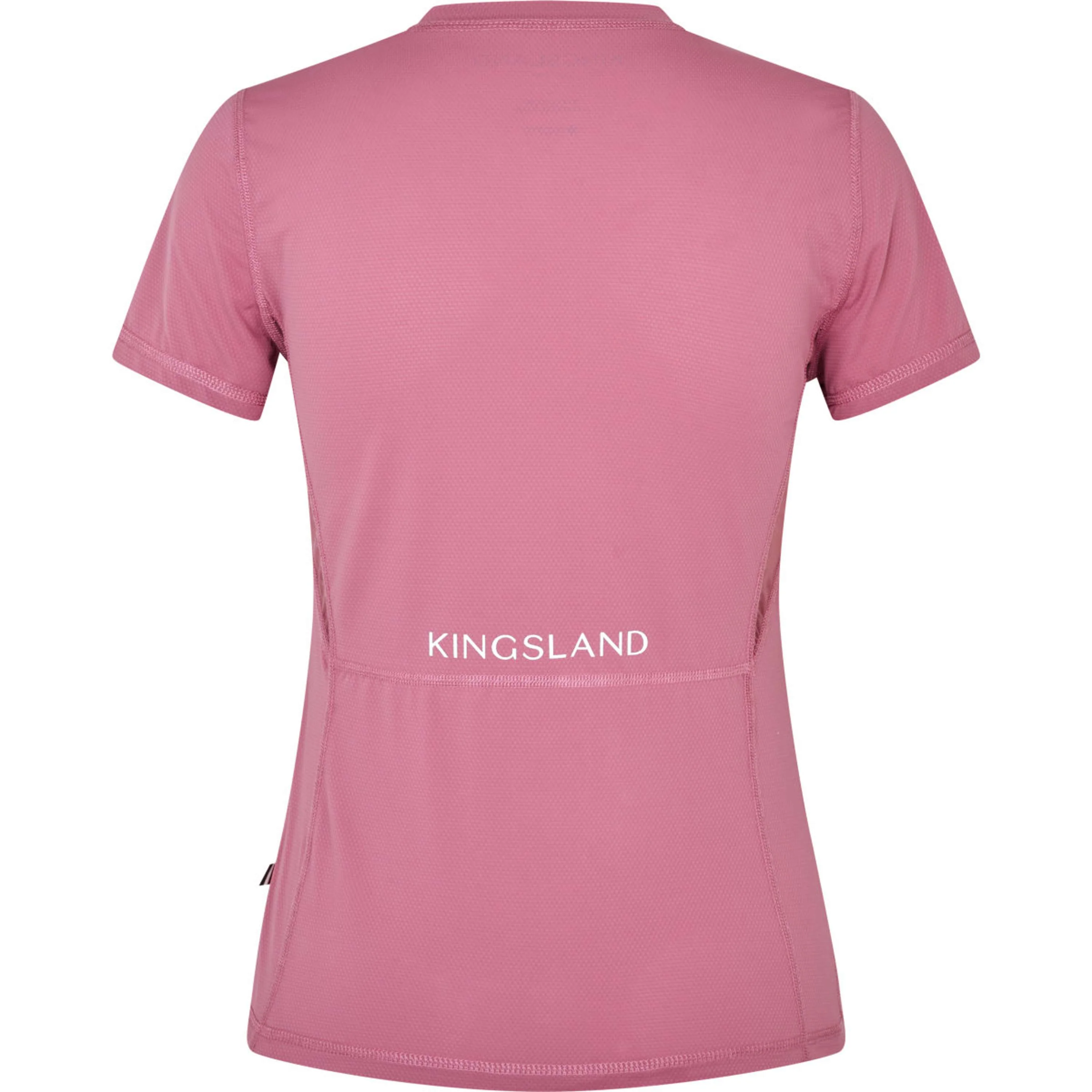 Kingsland T-Shirt KLLeona Technical Heather Rose - Image 2