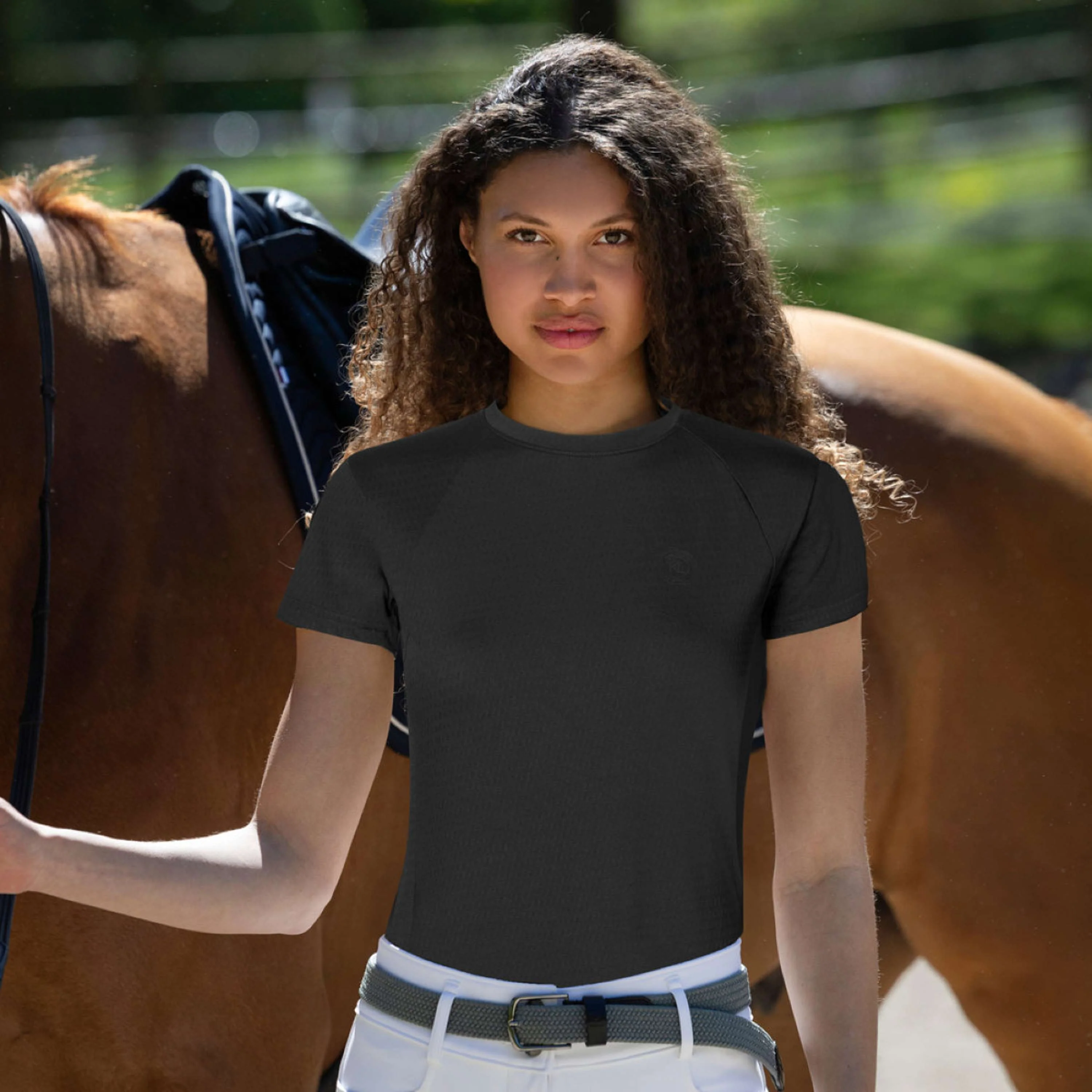 Kingsland T-Shirt KLLiva Dry Comfort Noir - Image 2